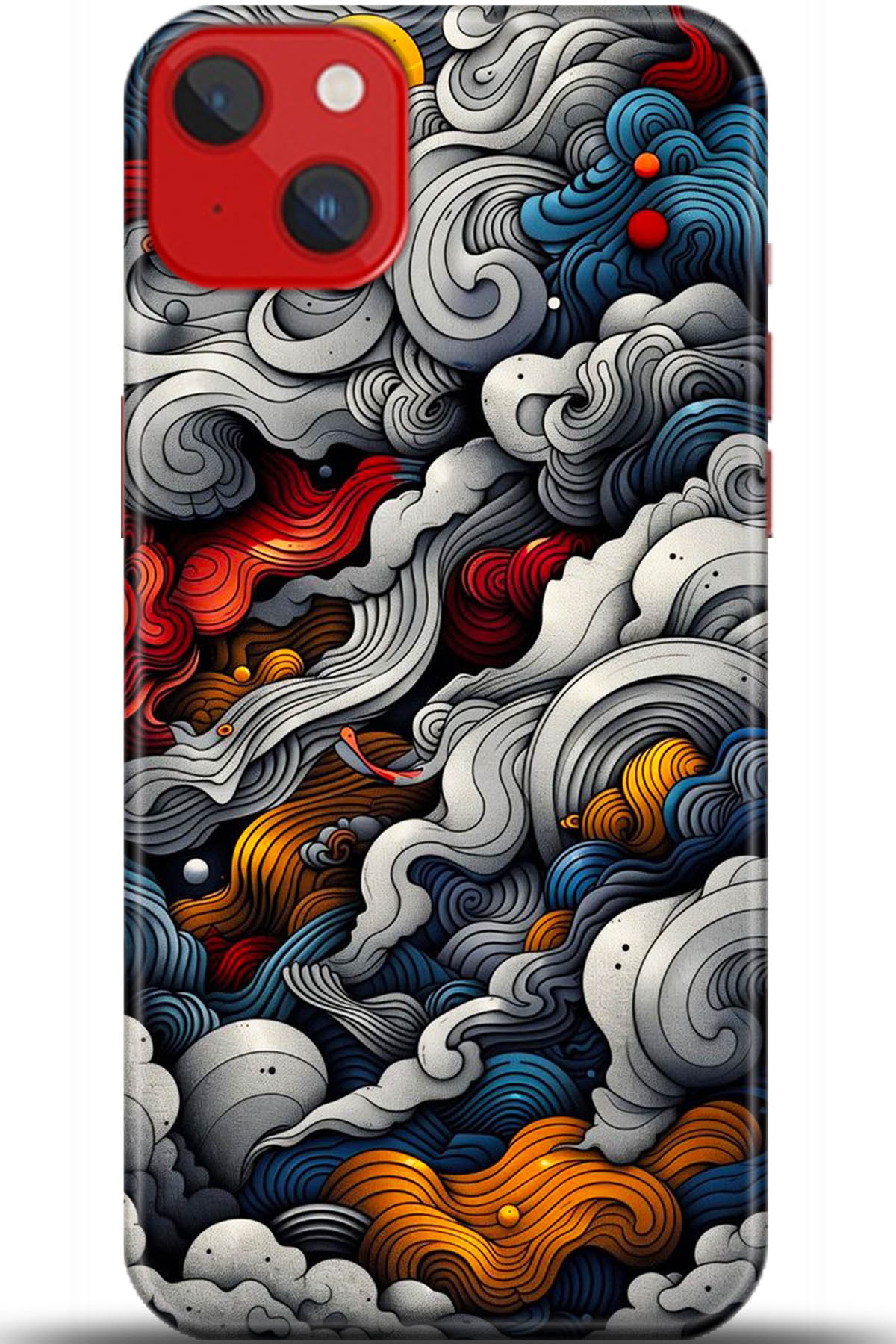 Apple iPhone 14 Uyumlu Kılıf HD Baskılı Kılıf - Followed Institution 5436