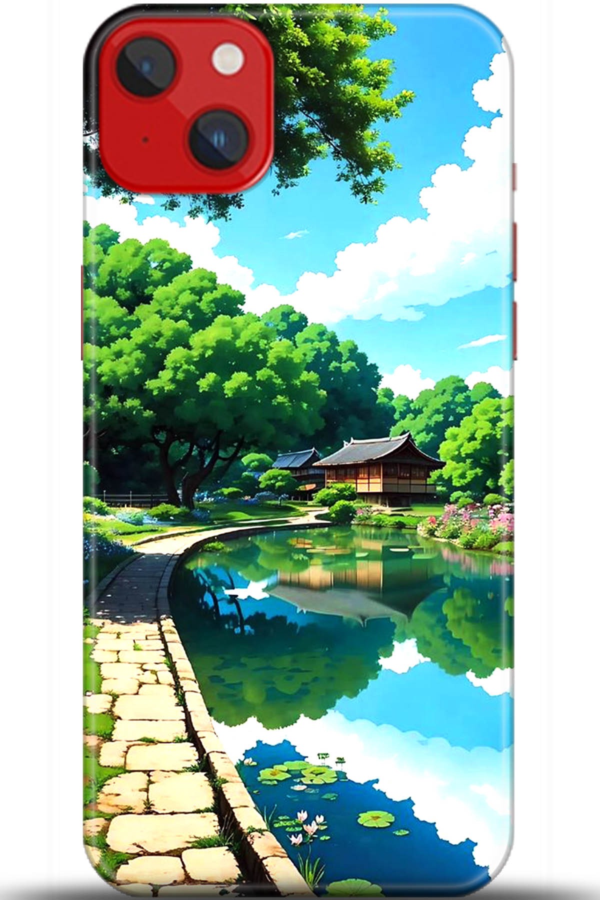 Apple iPhone 14 Uyumlu Kılıf HD Baskılı Kılıf - Followed Institution 5463