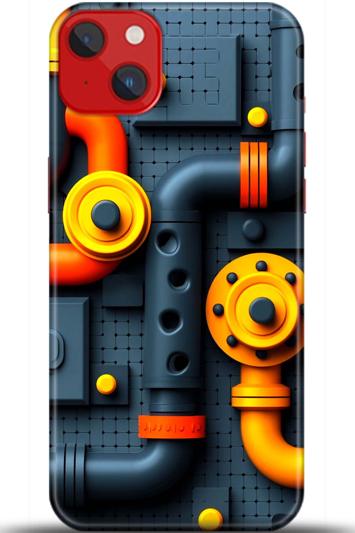 Apple iPhone 14 Uyumlu Kılıf HD Baskılı Kılıf - Followed Institution 5466