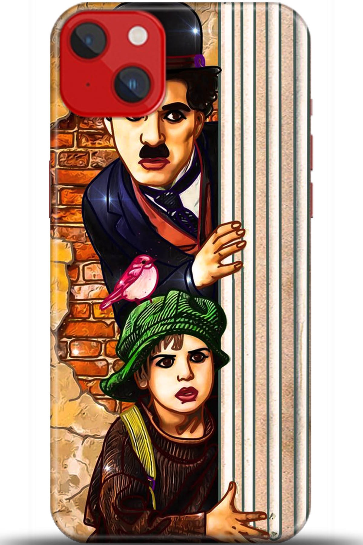 Apple iPhone 14 Uyumlu Kılıf HD Baskılı Kılıf - Followed Institution 5694