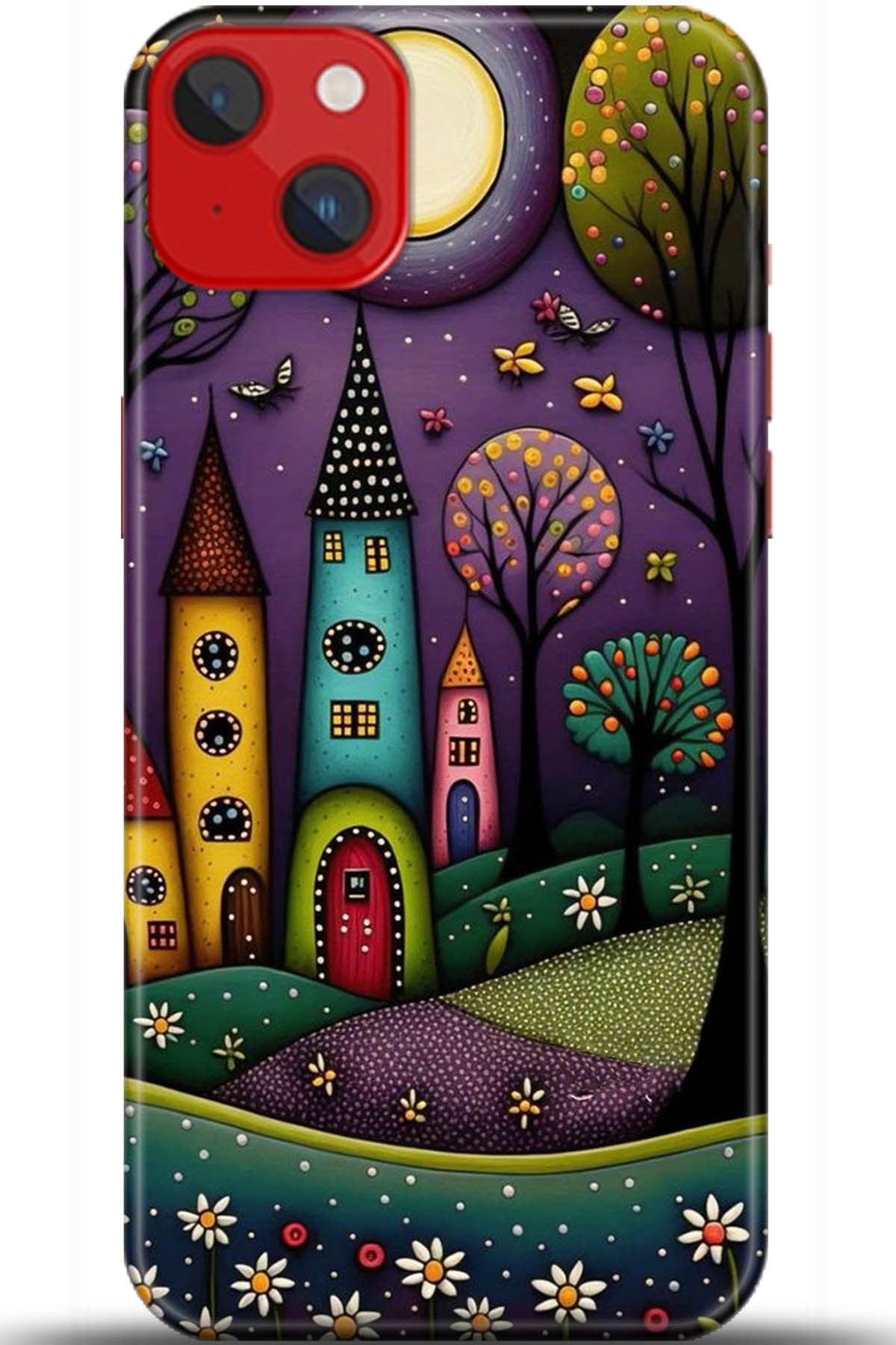 Apple iPhone 14 Uyumlu Kılıf HD Baskılı Kılıf - Followed Institution 5704