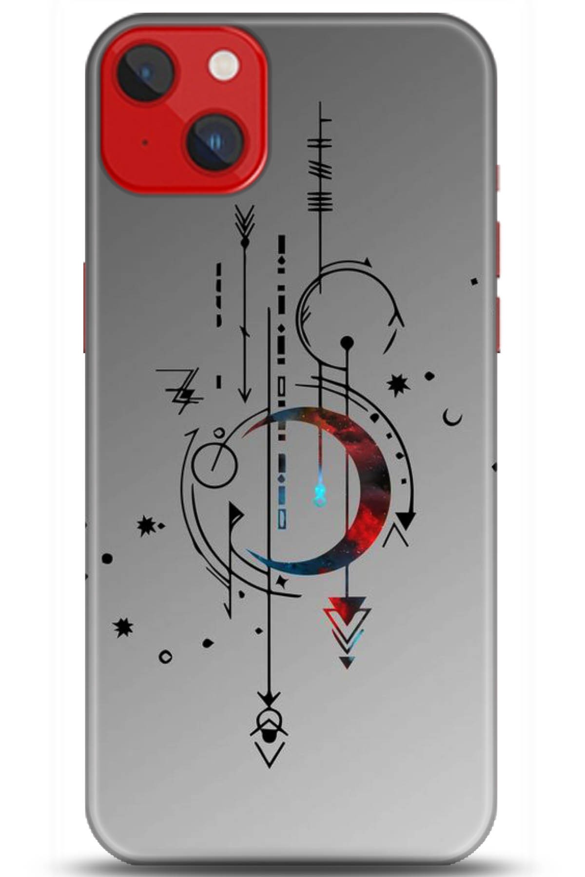 Apple iPhone 14 Plus Uyumlu Kılıf HD Baskılı Kılıf - Followed Institution 5182