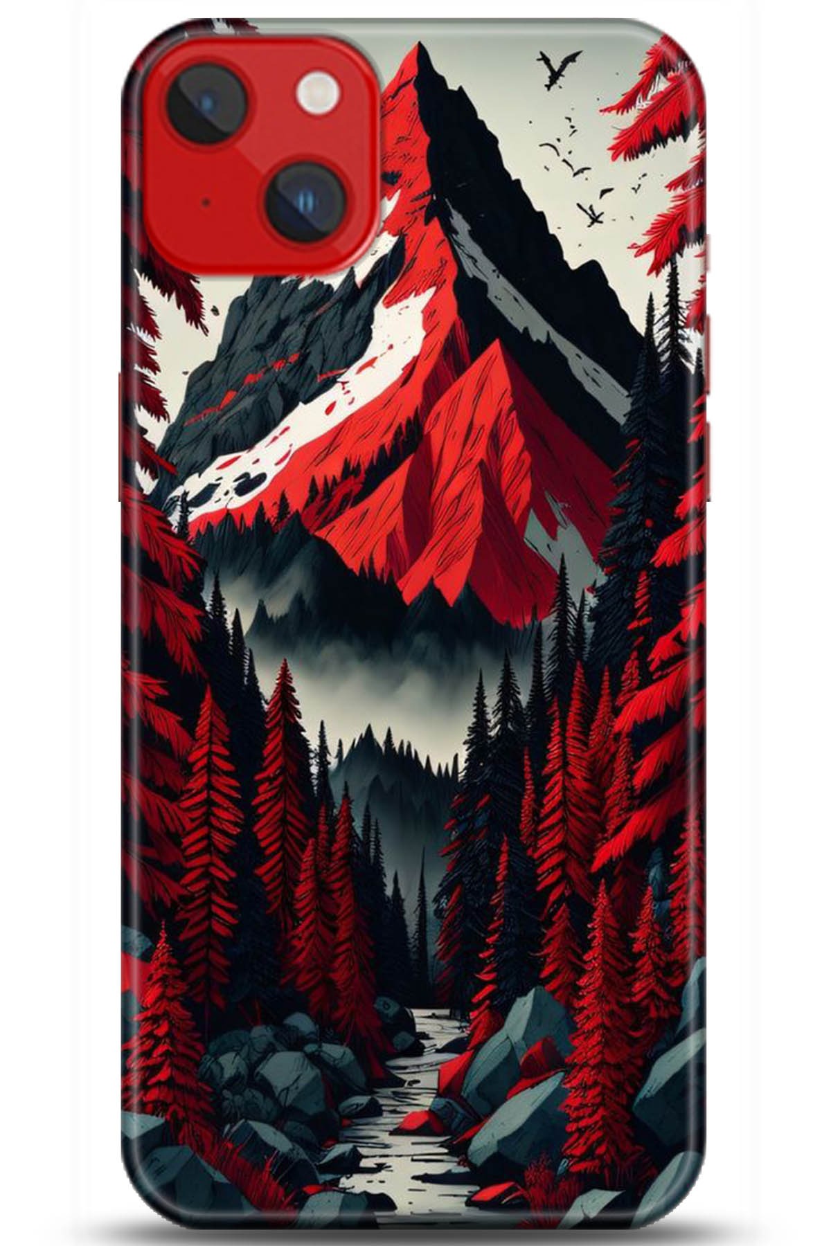 Apple iPhone 14 Plus Uyumlu Kılıf HD Baskılı Kılıf - Followed Institution 5196