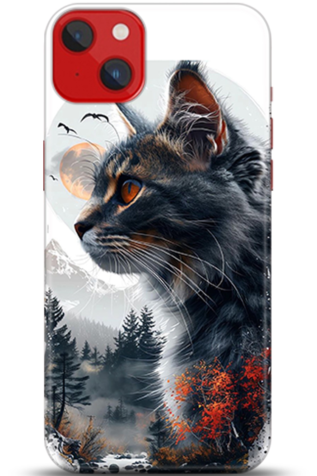 Apple iPhone 14 Plus Uyumlu Kılıf HD Baskılı Kılıf - Followed Institution 5319