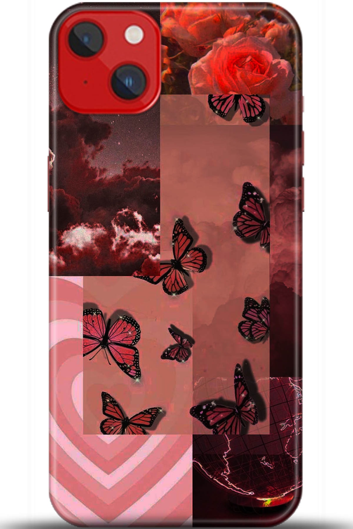 Apple iPhone 14 Plus Uyumlu Kılıf HD Baskılı Kılıf - Followed Institution 5408