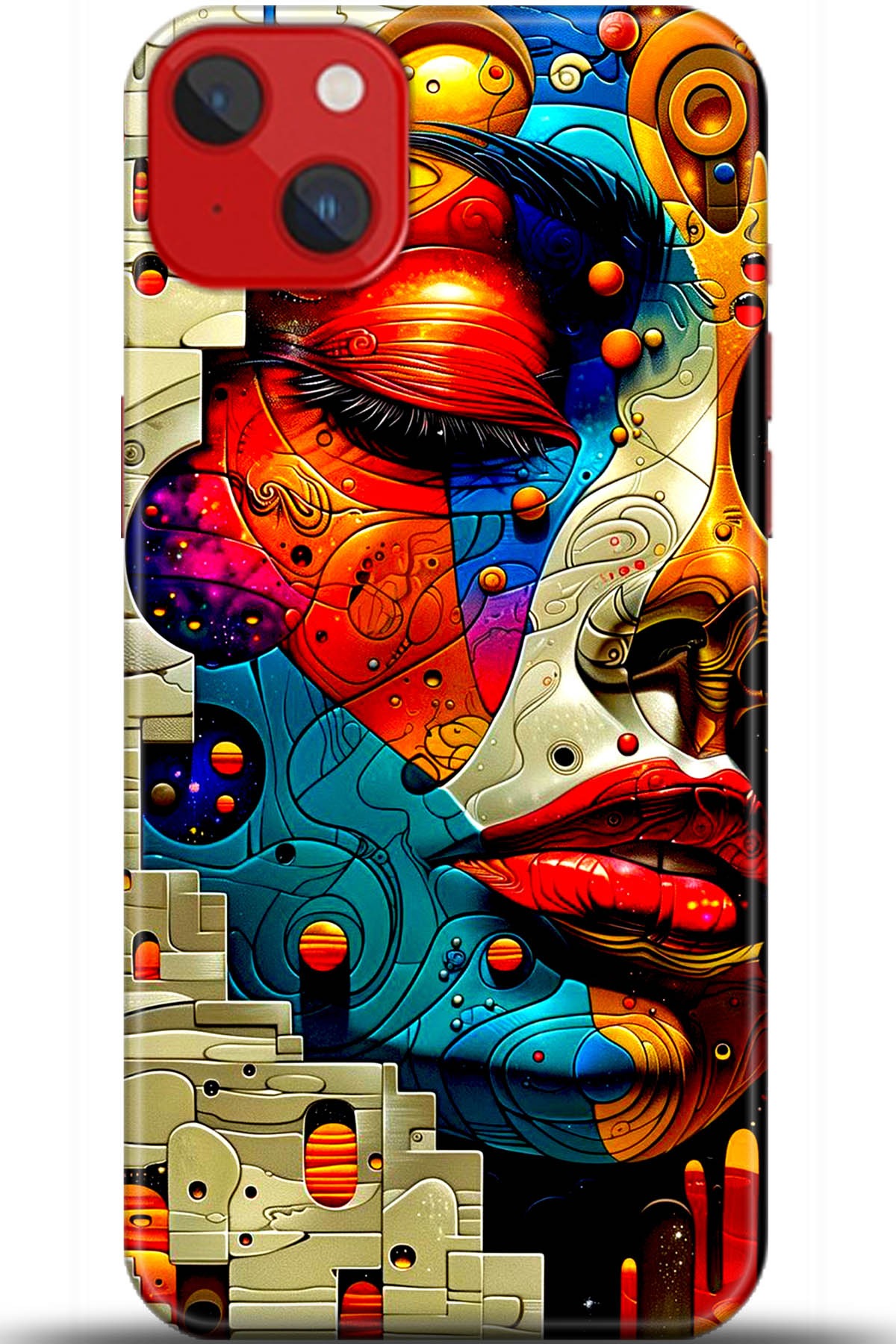 Apple iPhone 14 Plus Uyumlu Kılıf HD Baskılı Kılıf - Followed Institution 5422