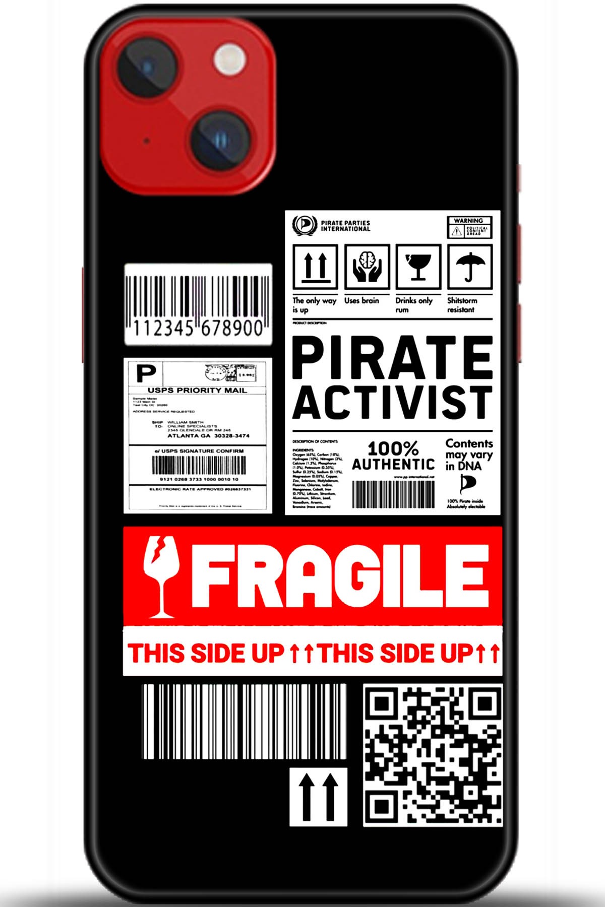 Apple iPhone 14 Plus Uyumlu Kılıf HD Baskılı Kılıf - Followed Institution 5447