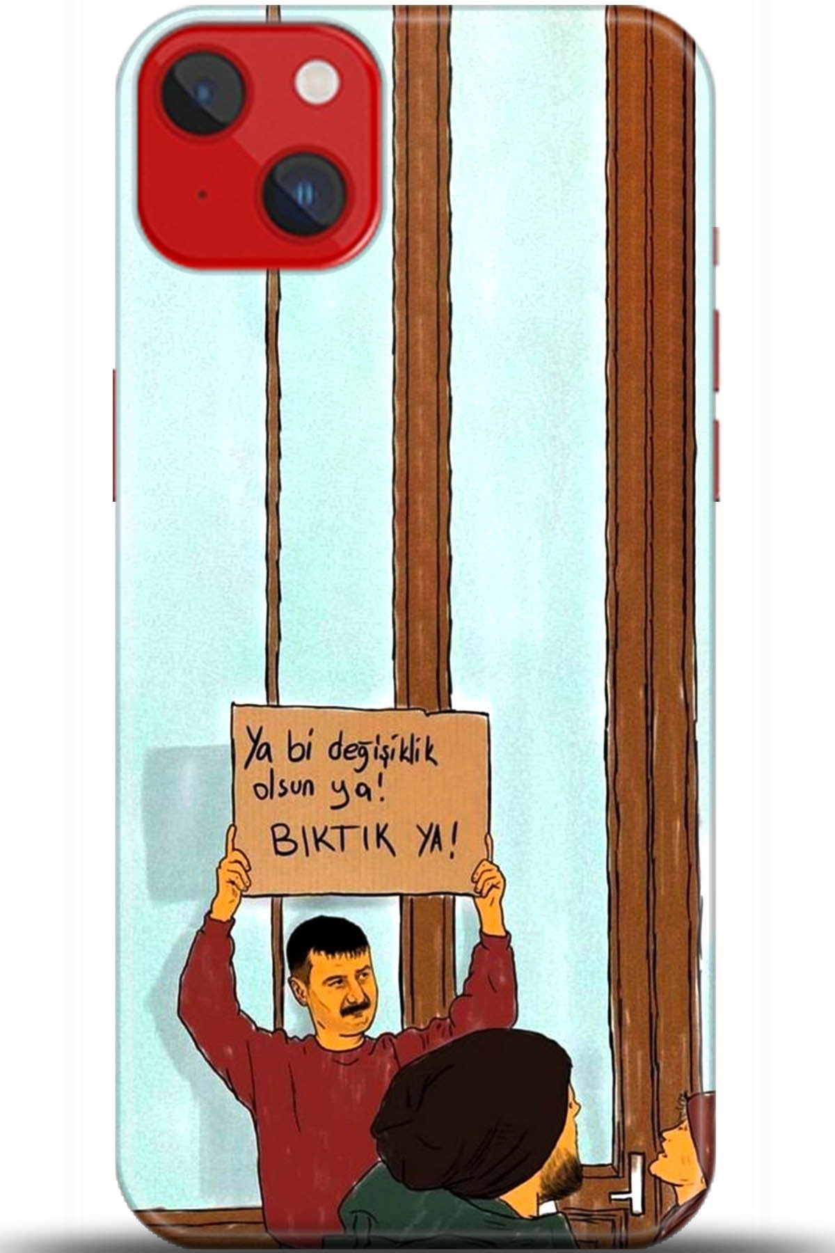 Apple iPhone 14 Plus Uyumlu Kılıf HD Baskılı Kılıf - Followed Institution 5594