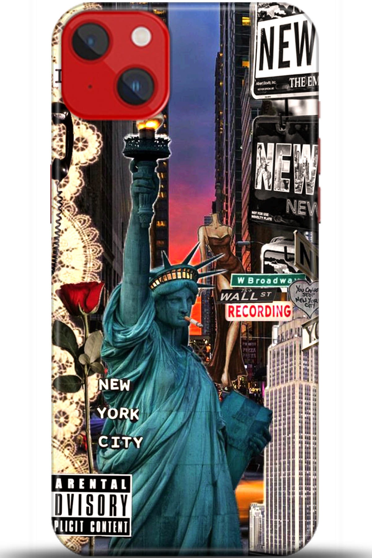 Apple iPhone 14 Plus Uyumlu Kılıf HD Baskılı Kılıf - Followed Institution 5618