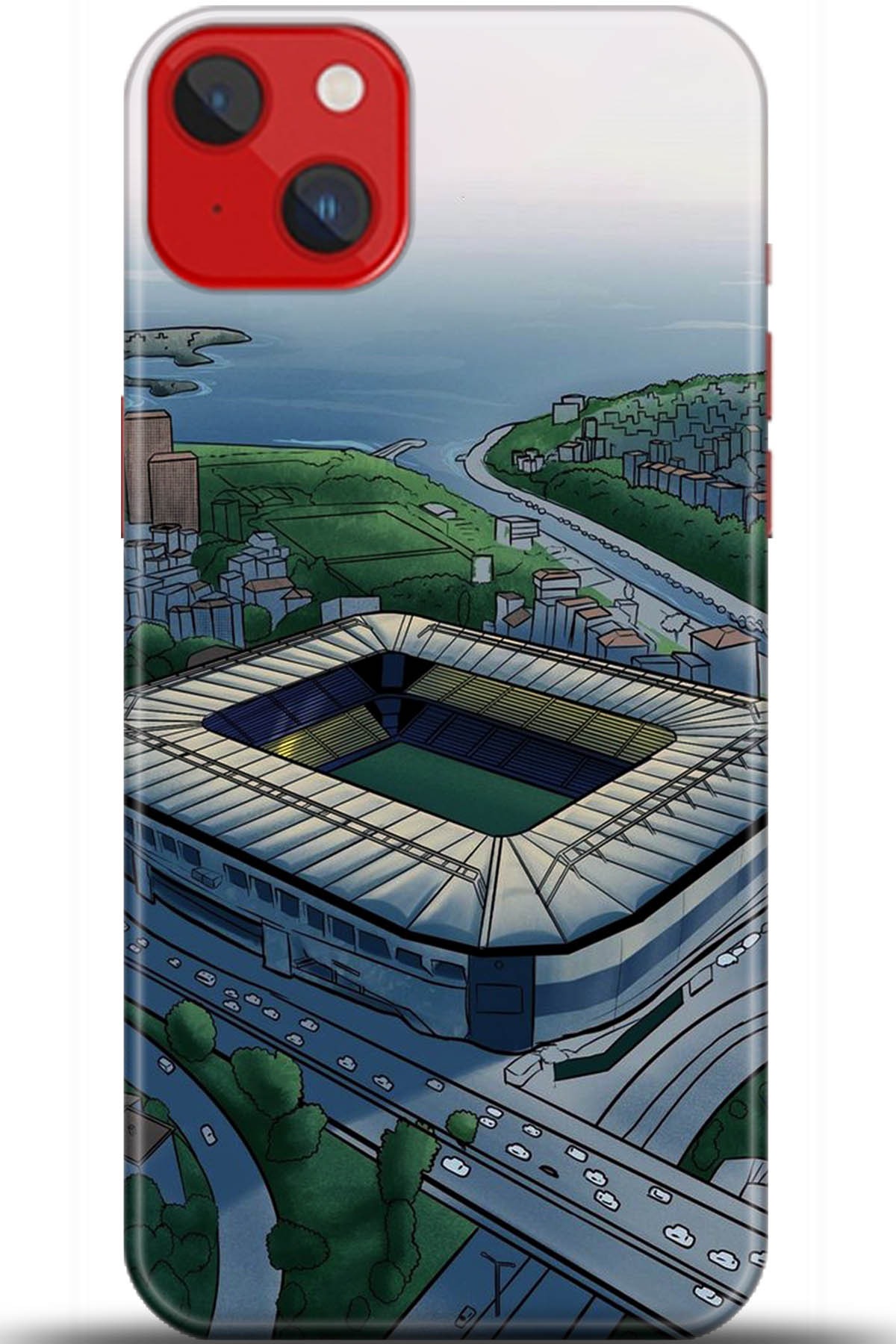 Apple iPhone 14 Plus Uyumlu Kılıf HD Baskılı Kılıf - Followed Institution 5715