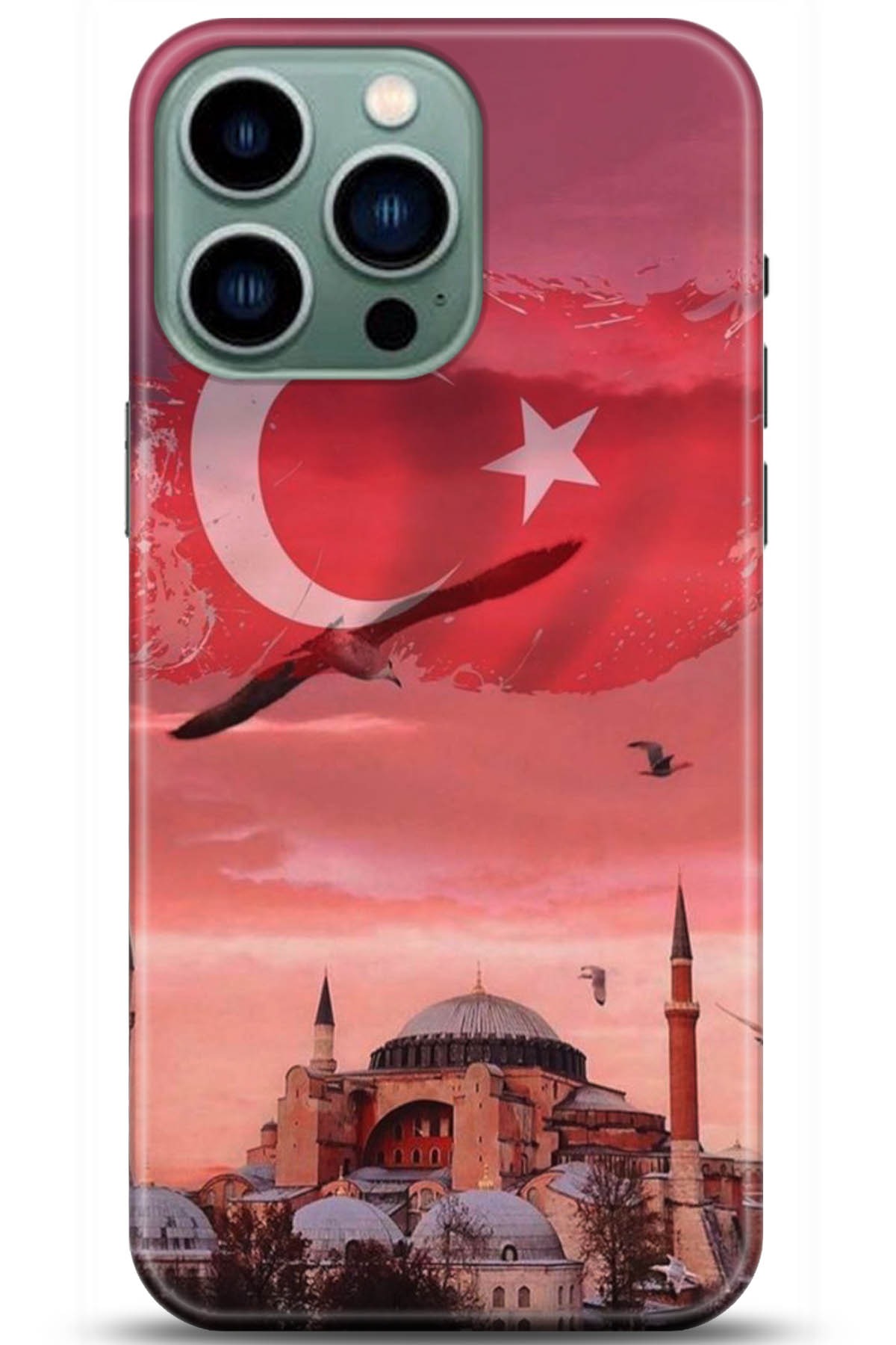 Apple iPhone 14 Pro Uyumlu Kılıf HD Baskılı Kılıf - Followed Institution 5179