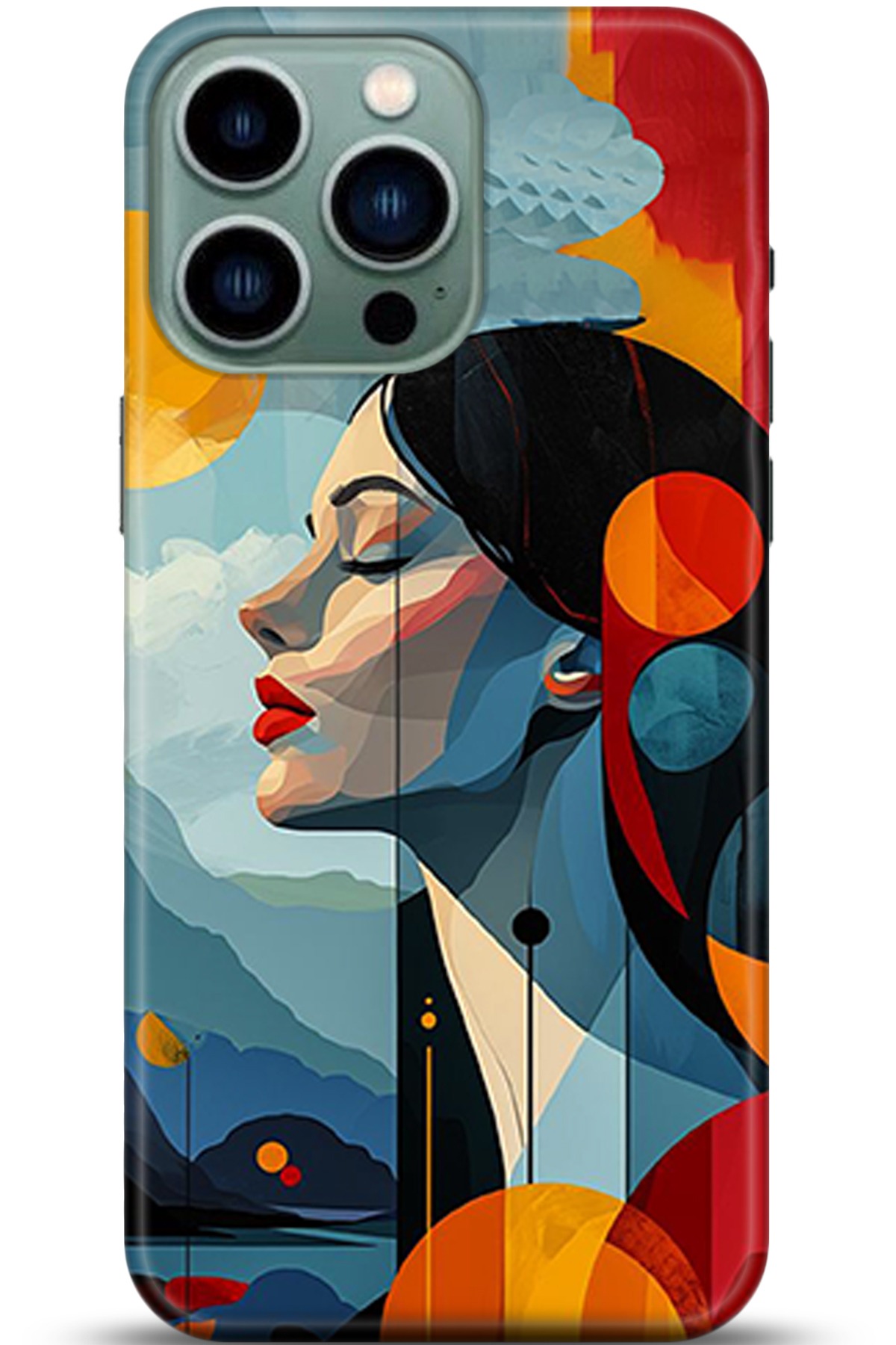 Apple iPhone 14 Pro Uyumlu Kılıf HD Baskılı Kılıf - Followed Institution 5367