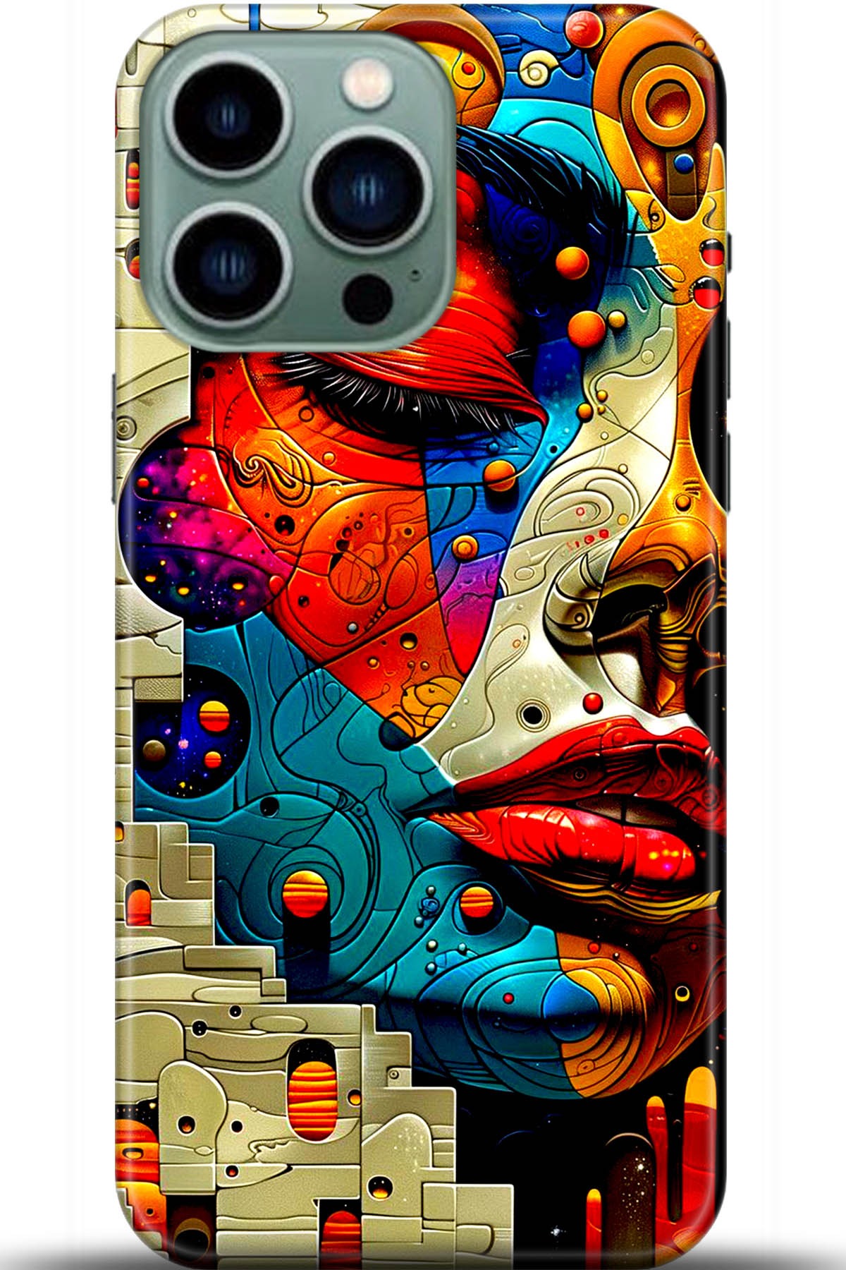 Apple iPhone 14 Pro Uyumlu Kılıf HD Baskılı Kılıf - Followed Institution 5422