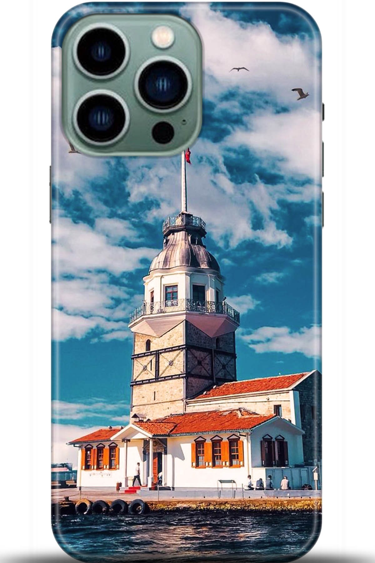 Apple iPhone 14 Pro Uyumlu Kılıf HD Baskılı Kılıf - Followed Institution 5547