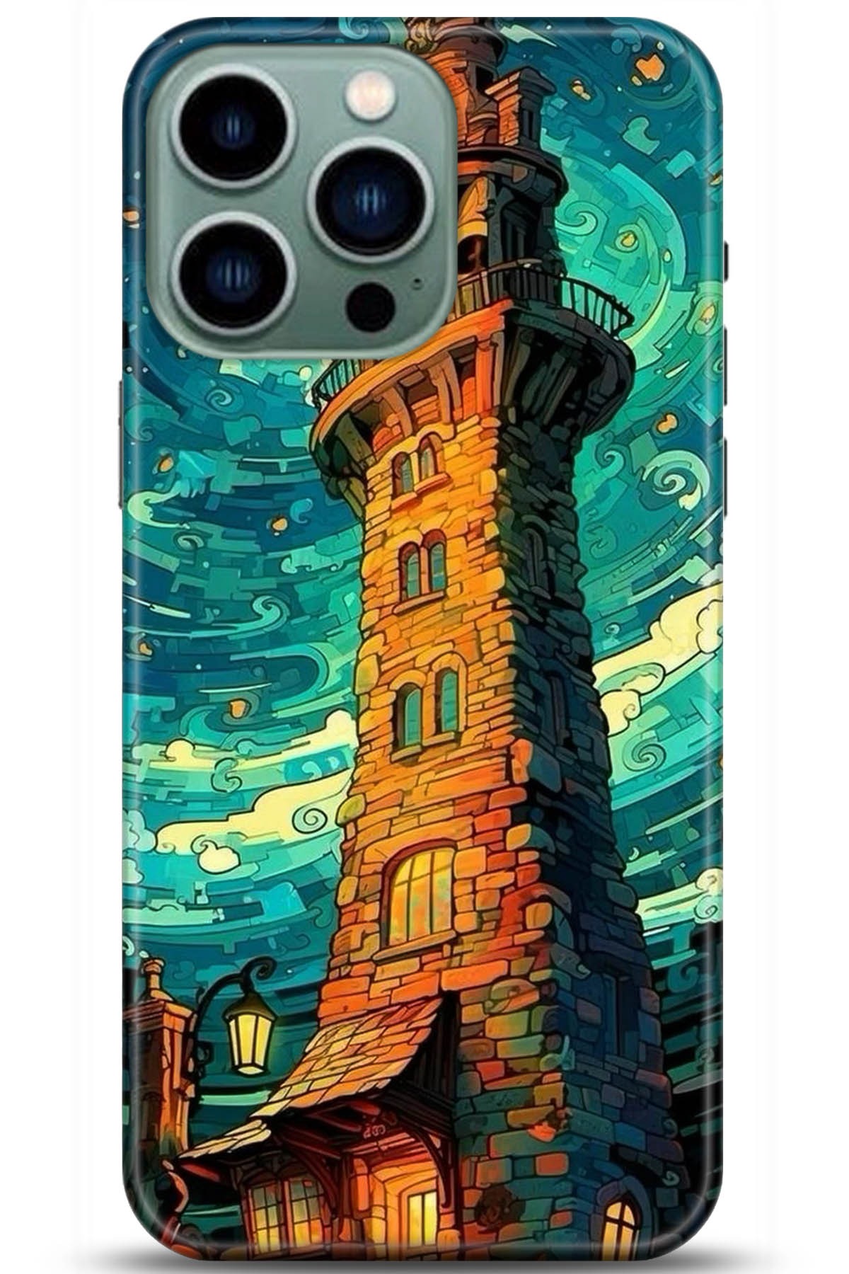 Apple iPhone 14 Pro Max Uyumlu Kılıf HD Baskılı Kılıf - Followed Institution 5233