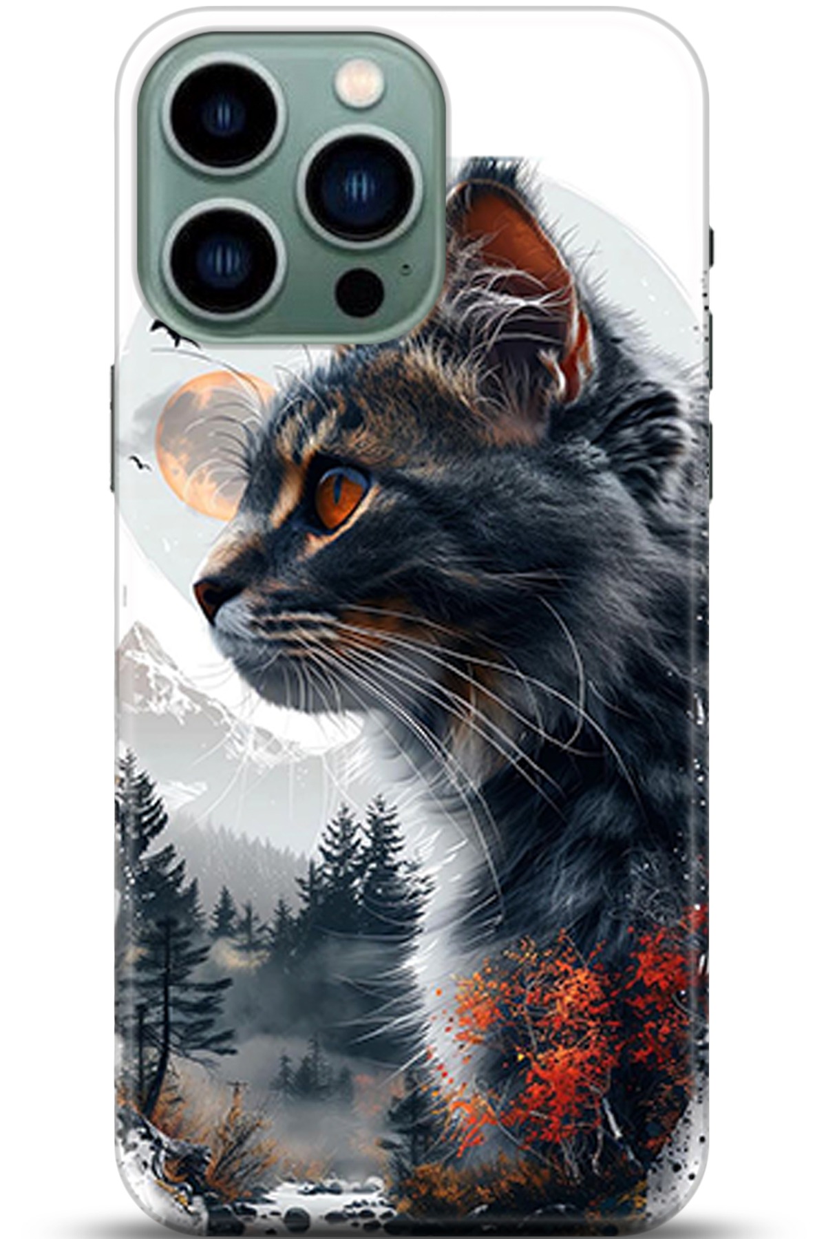 Apple iPhone 14 Pro Max Uyumlu Kılıf HD Baskılı Kılıf - Followed Institution 5319