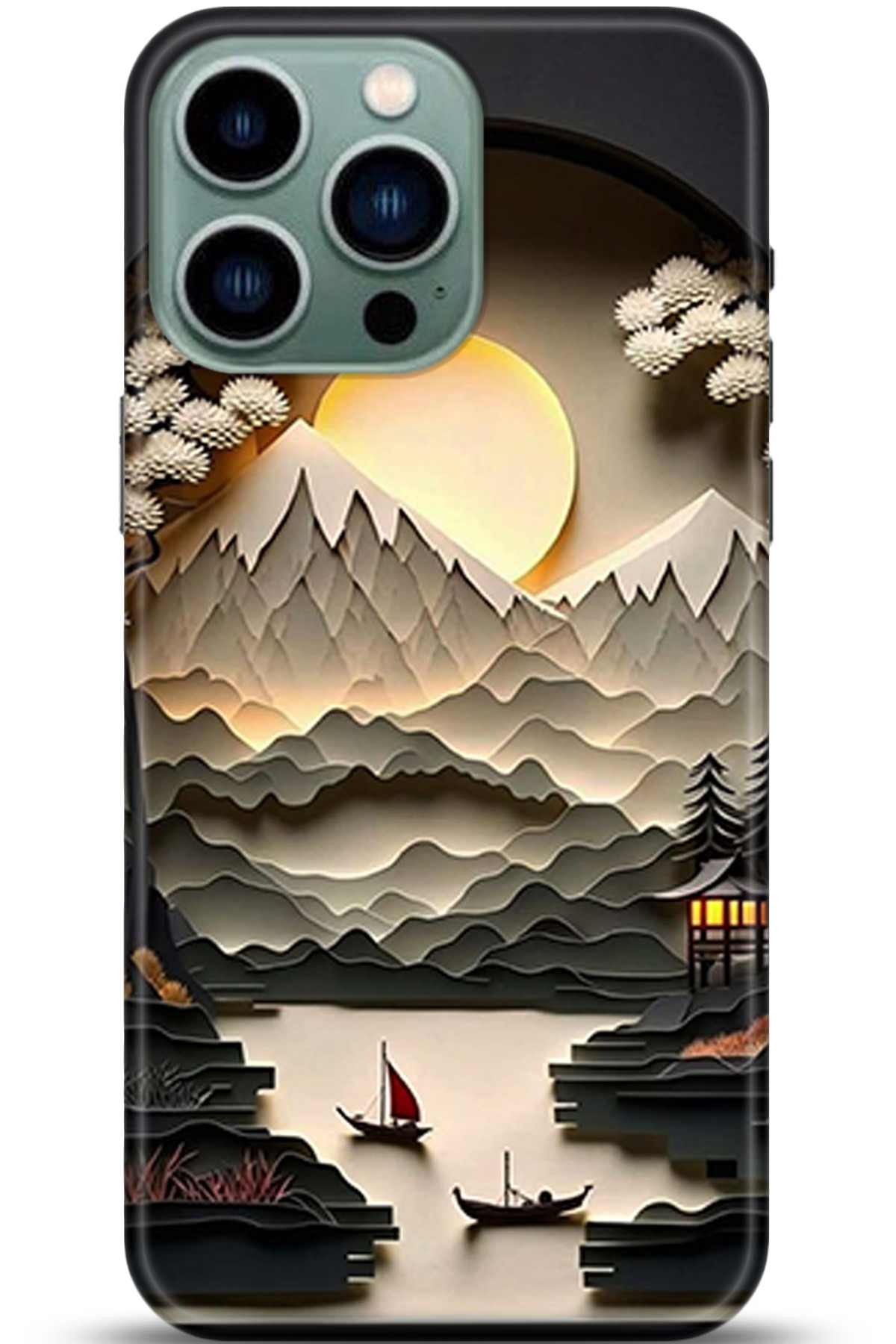 Apple iPhone 14 Pro Max Uyumlu Kılıf HD Baskılı Kılıf - Followed Institution 5354