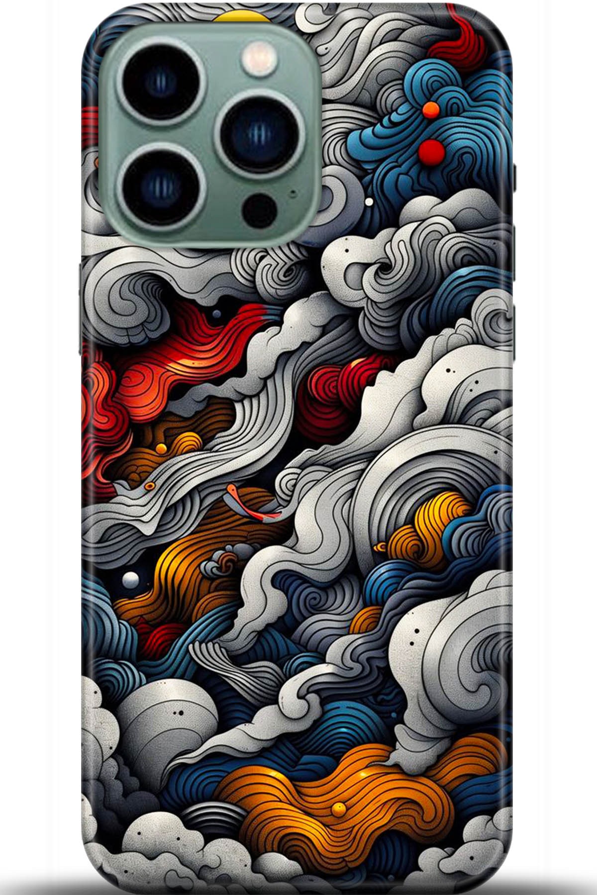 Apple iPhone 14 Pro Max Uyumlu Kılıf HD Baskılı Kılıf - Followed Institution 5436