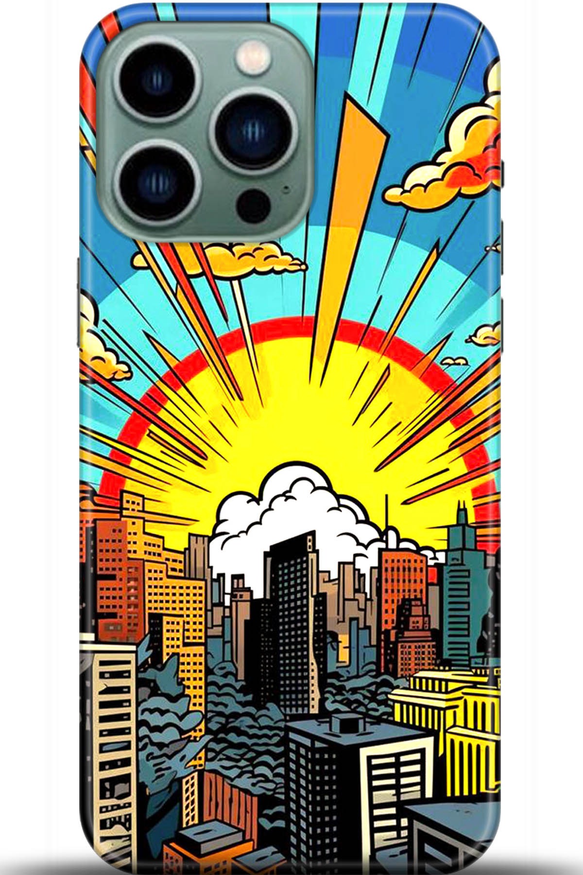 Apple iPhone 14 Pro Max Uyumlu Kılıf HD Baskılı Kılıf - Followed Institution 5571