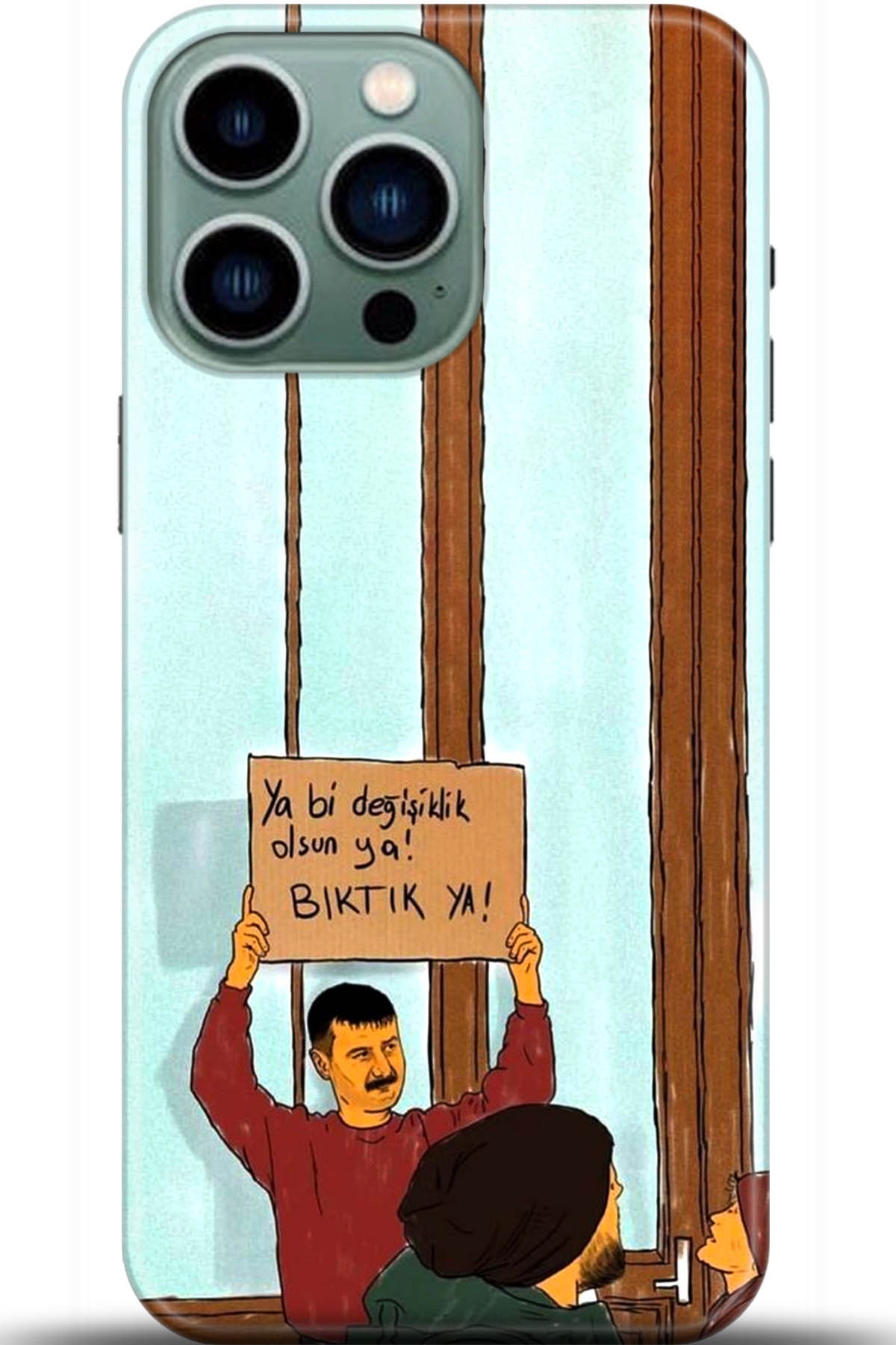 Apple iPhone 14 Pro Max Uyumlu Kılıf HD Baskılı Kılıf - Followed Institution 5594