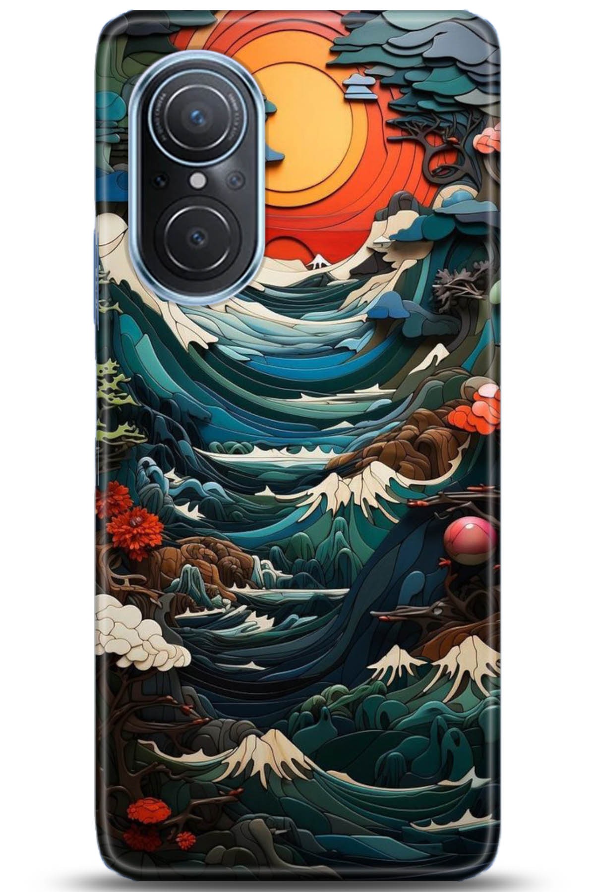 Huawei Nova 9 Uyumlu Kılıf HD Baskılı Kılıf - Followed Institution 5009