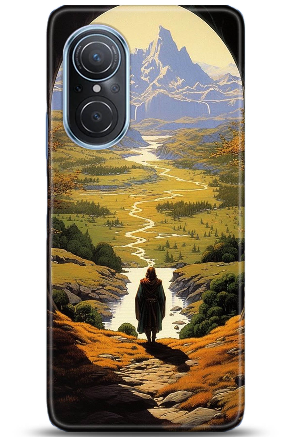 Huawei Nova 9 Uyumlu Kılıf HD Baskılı Kılıf - Followed Institution 5263