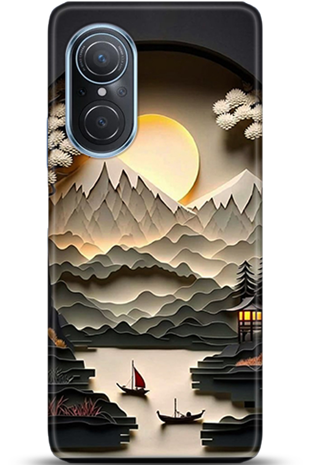 Huawei Nova 9 Uyumlu Kılıf HD Baskılı Kılıf - Followed Institution 5354