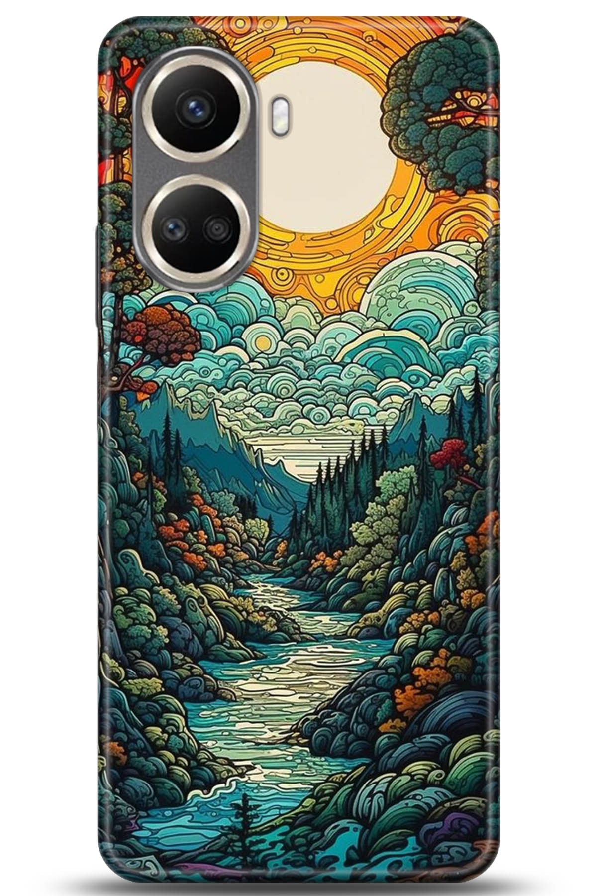 Huawei Nova 10 Uyumlu Kılıf HD Baskılı Kılıf - Followed Institution 5198