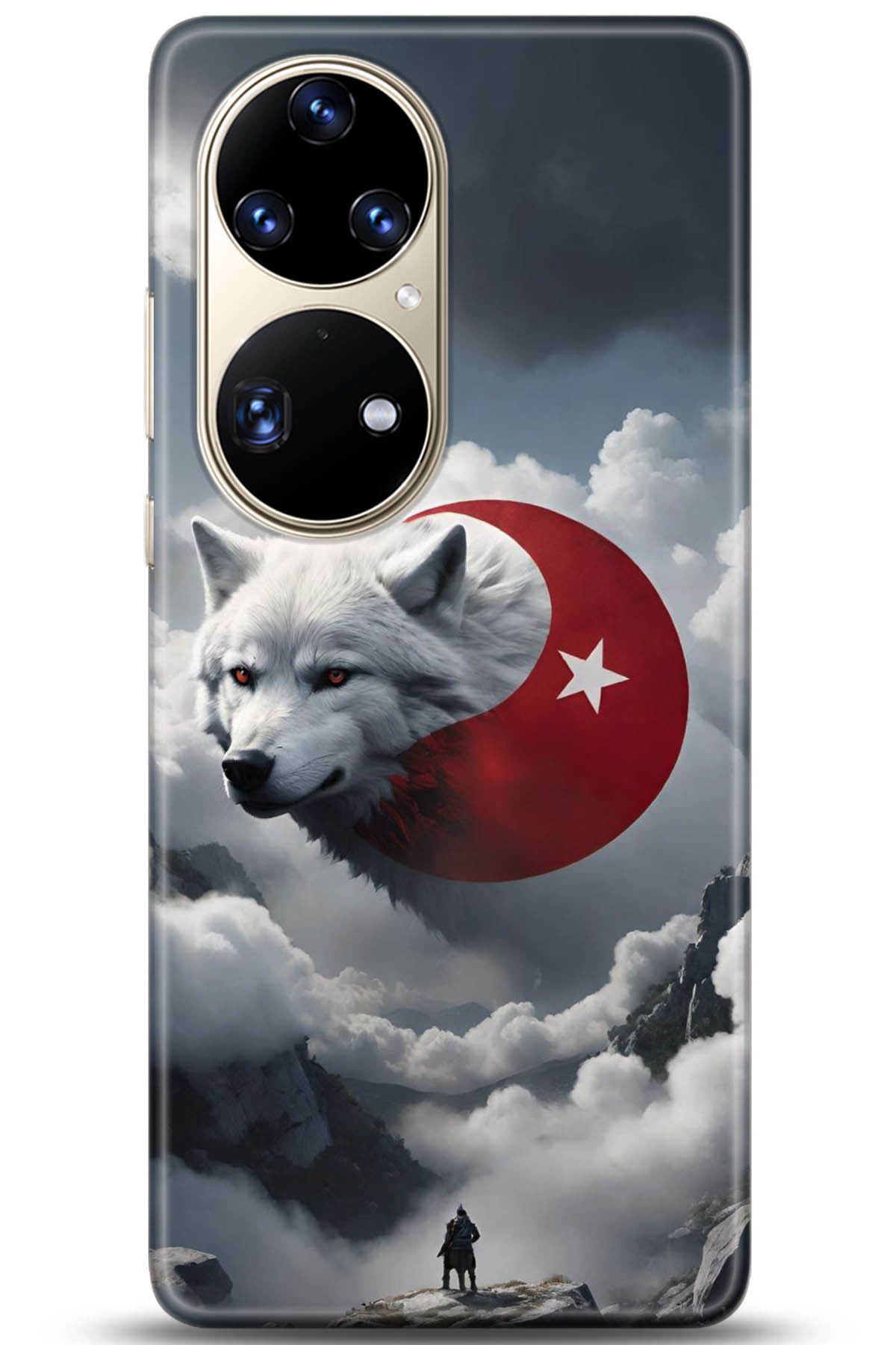 Huawei P50 Pro Uyumlu Kılıf HD Baskılı Kılıf - Followed Institution 5072