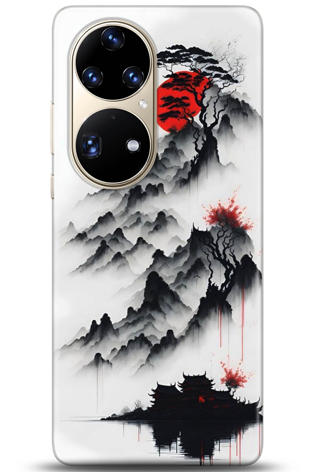 Huawei P50 Pro Uyumlu Kılıf HD Baskılı Kılıf - Followed Institution 5172