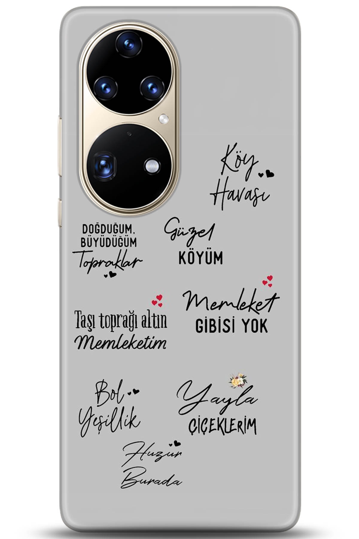 Huawei P50 Pro Uyumlu Kılıf HD Baskılı Kılıf - Followed Institution 5210