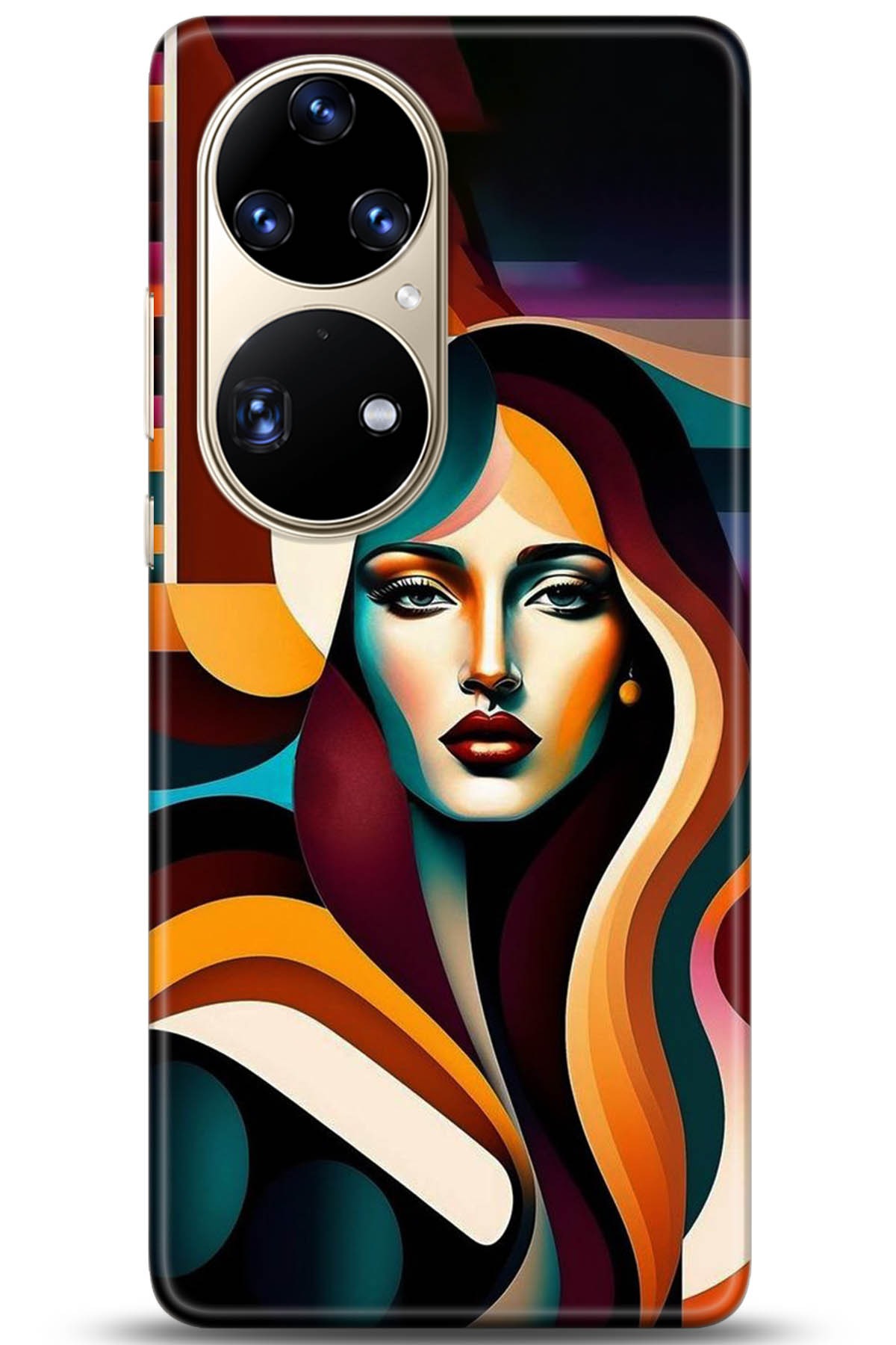 Huawei P50 Pro Uyumlu Kılıf HD Baskılı Kılıf - Followed Institution 5245