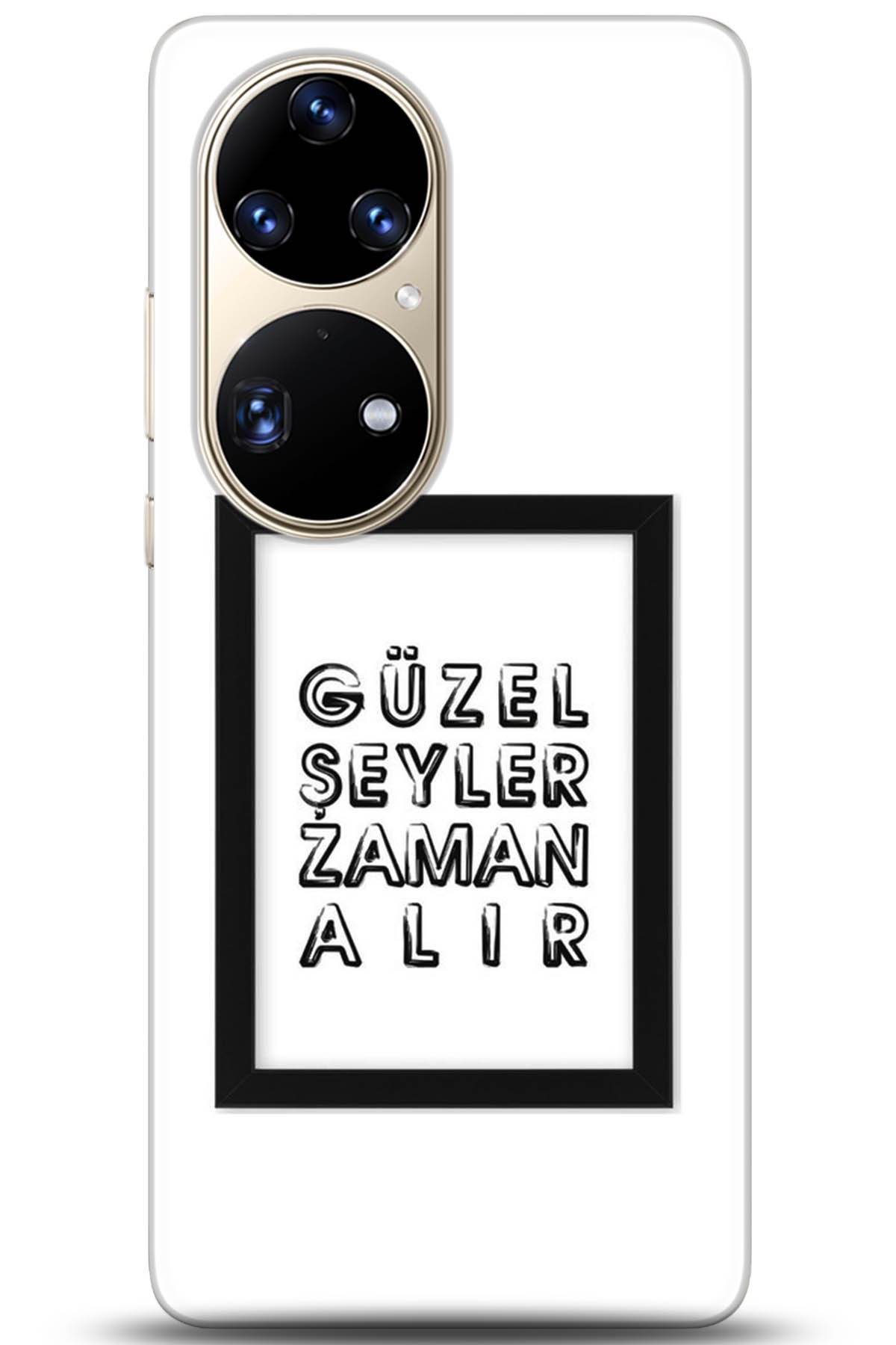 Huawei P50 Pro Uyumlu Kılıf HD Baskılı Kılıf - Followed Institution 5307