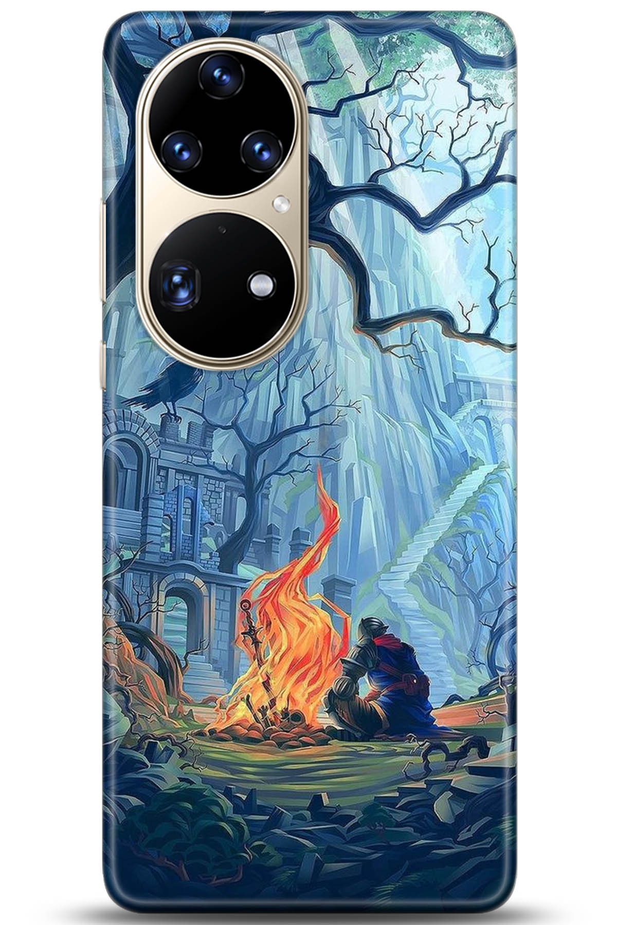 Huawei P50 Pro Uyumlu Kılıf HD Baskılı Kılıf - Followed Institution 5308