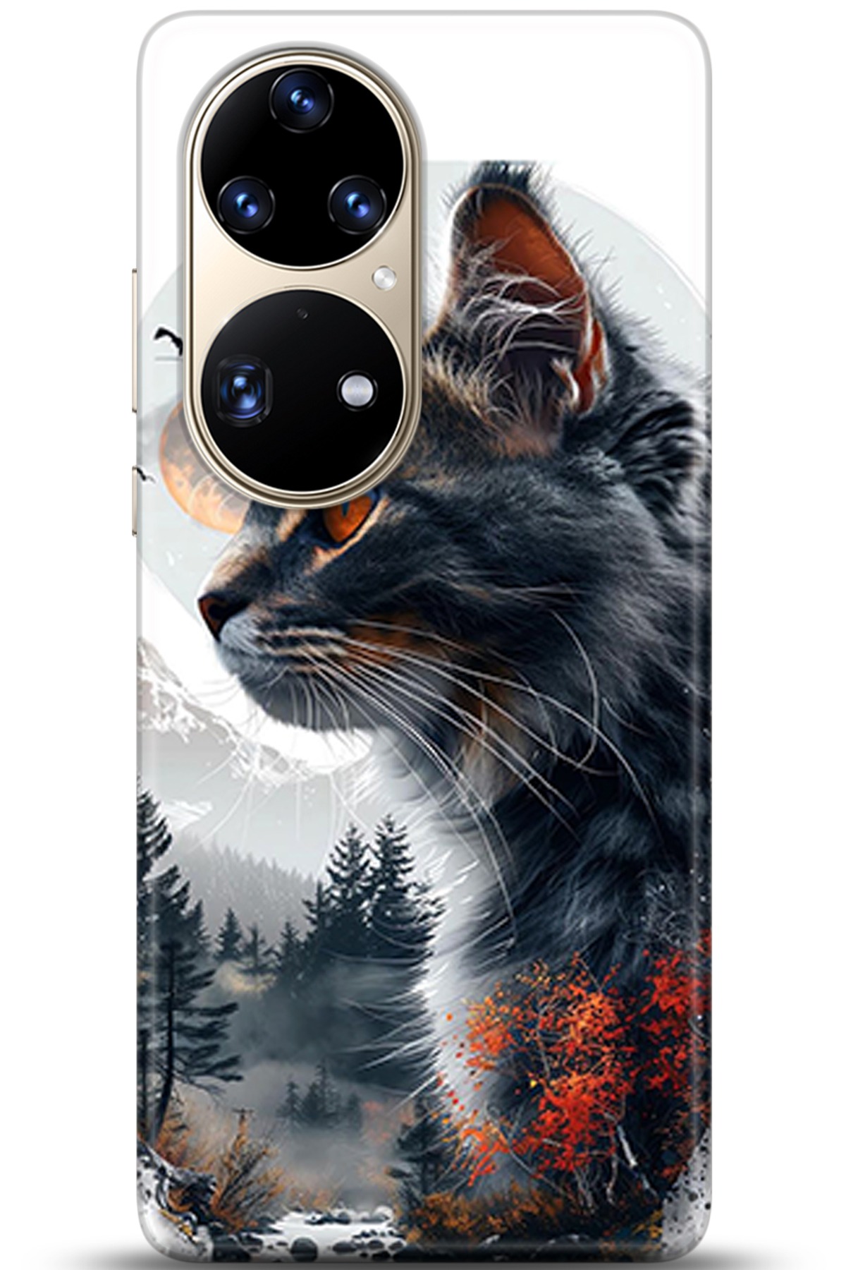 Huawei P50 Pro Uyumlu Kılıf HD Baskılı Kılıf - Followed Institution 5319