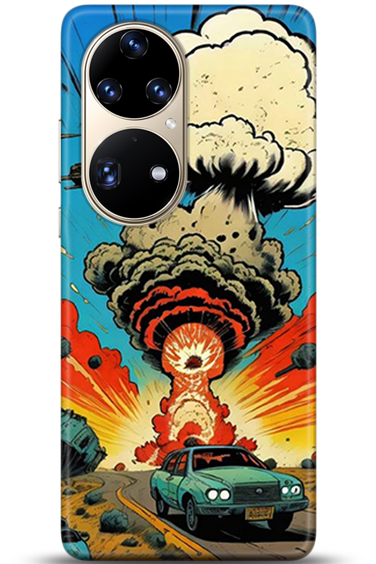 Huawei P50 Pro Uyumlu Kılıf HD Baskılı Kılıf - Followed Institution 5361