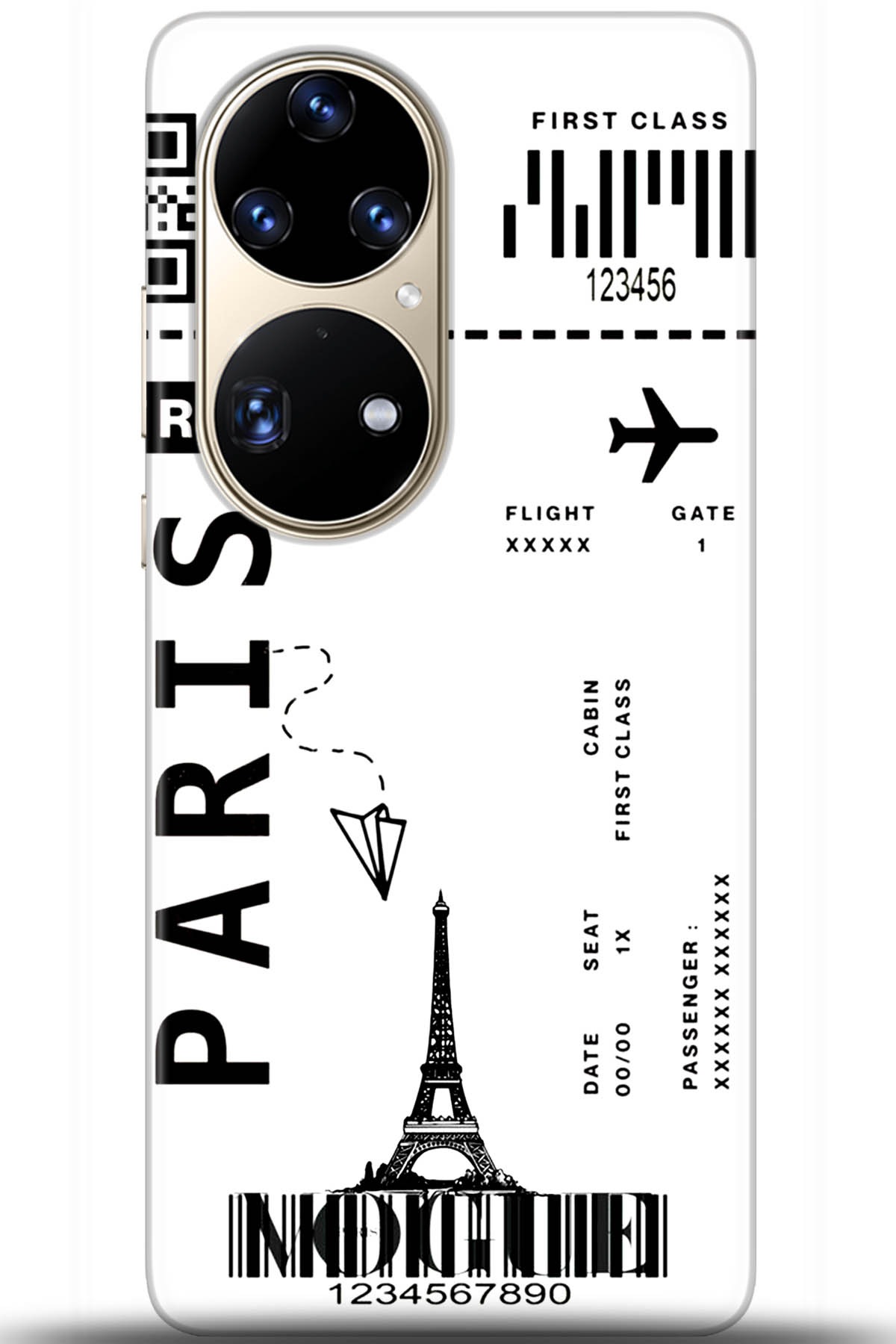 Huawei P50 Pro Uyumlu Kılıf HD Baskılı Kılıf - Followed Institution 5414