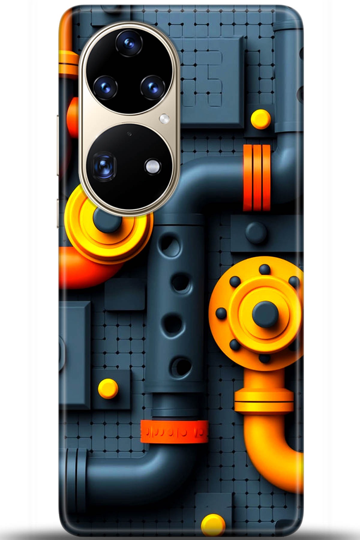 Huawei P50 Pro Uyumlu Kılıf HD Baskılı Kılıf - Followed Institution 5466