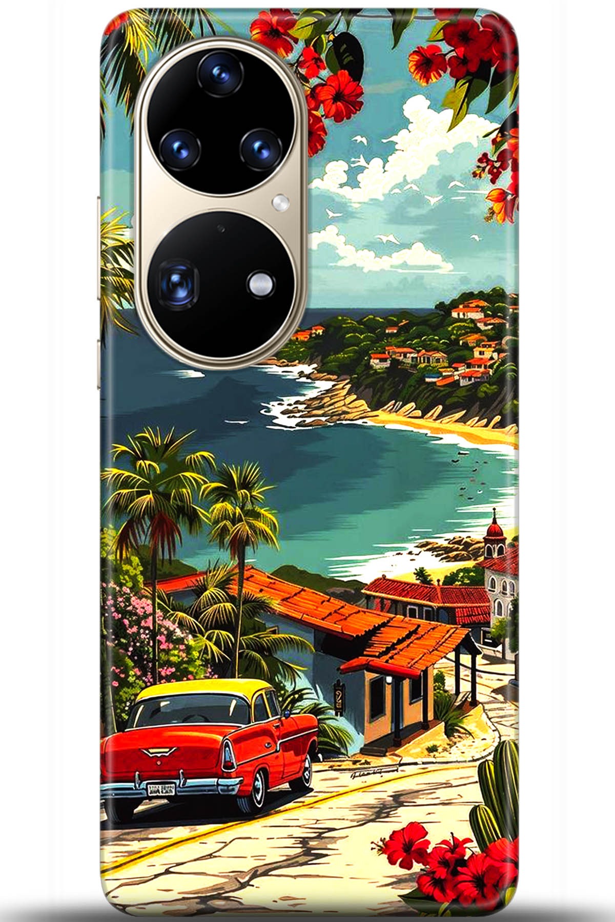 Huawei P50 Pro Uyumlu Kılıf HD Baskılı Kılıf - Followed Institution 5560