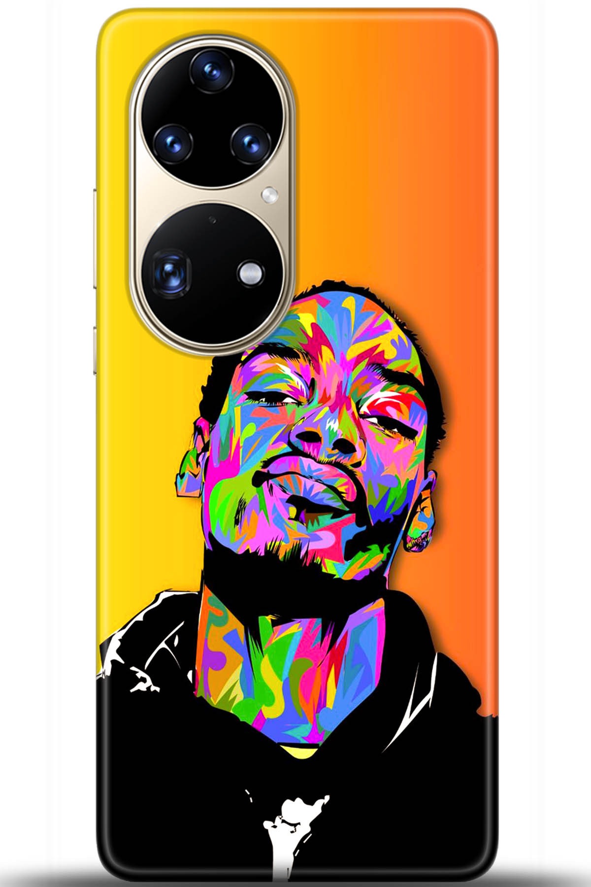 Huawei P50 Pro Uyumlu Kılıf HD Baskılı Kılıf - Followed Institution 5573