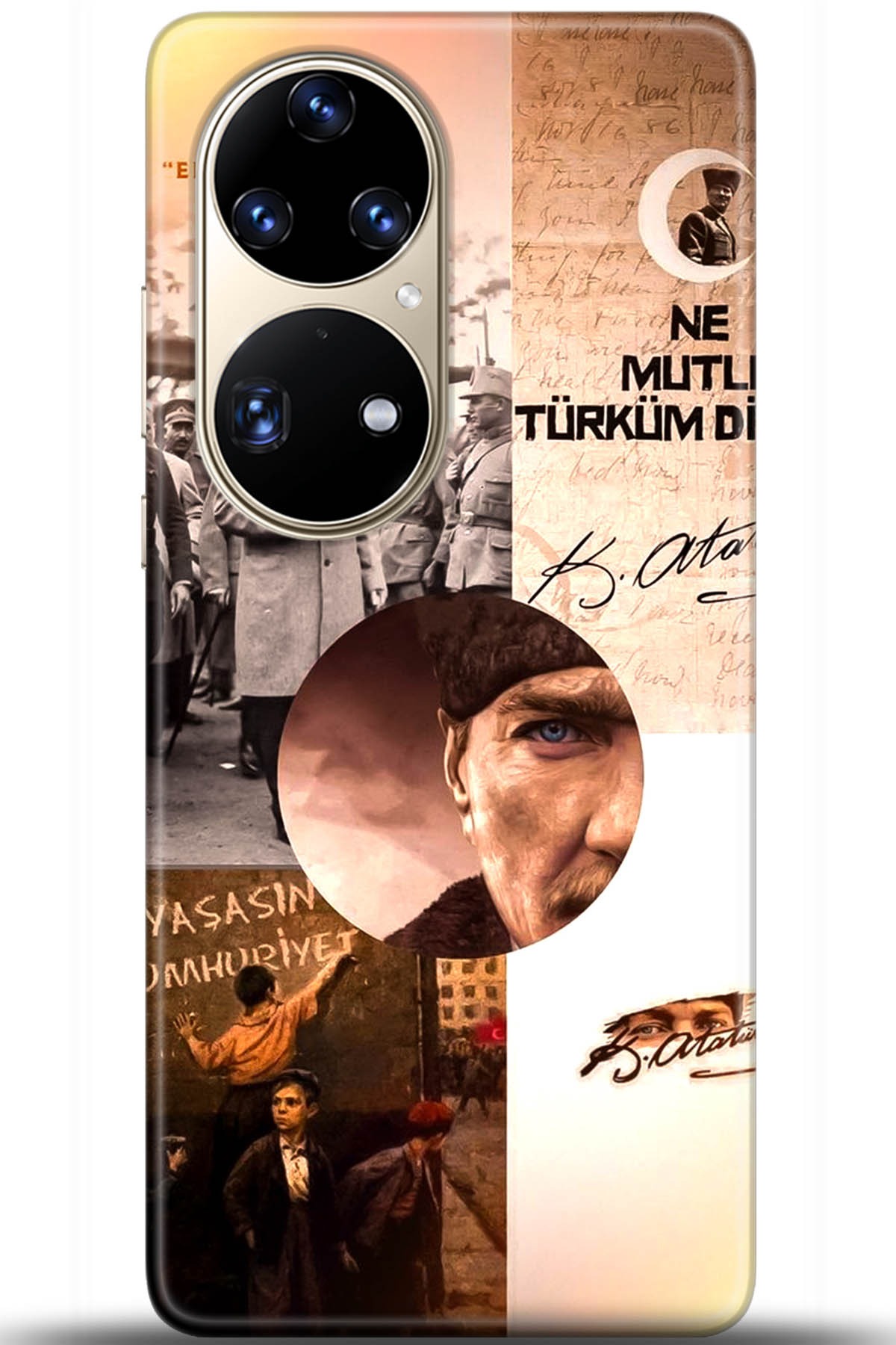 Huawei P50 Pro Uyumlu Kılıf HD Baskılı Kılıf - Followed Institution 5675