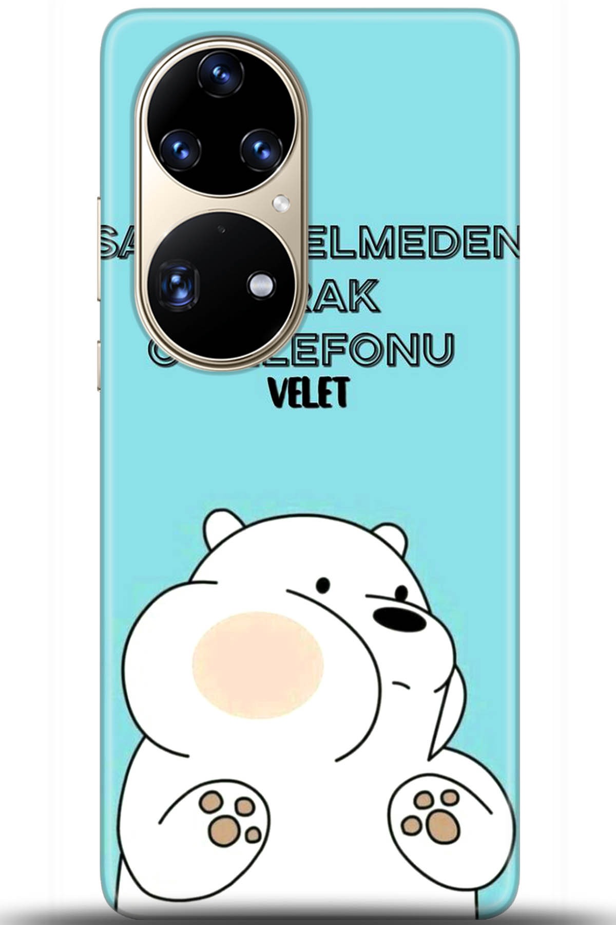 Huawei P50 Pro Uyumlu Kılıf HD Baskılı Kılıf - Followed Institution 5687