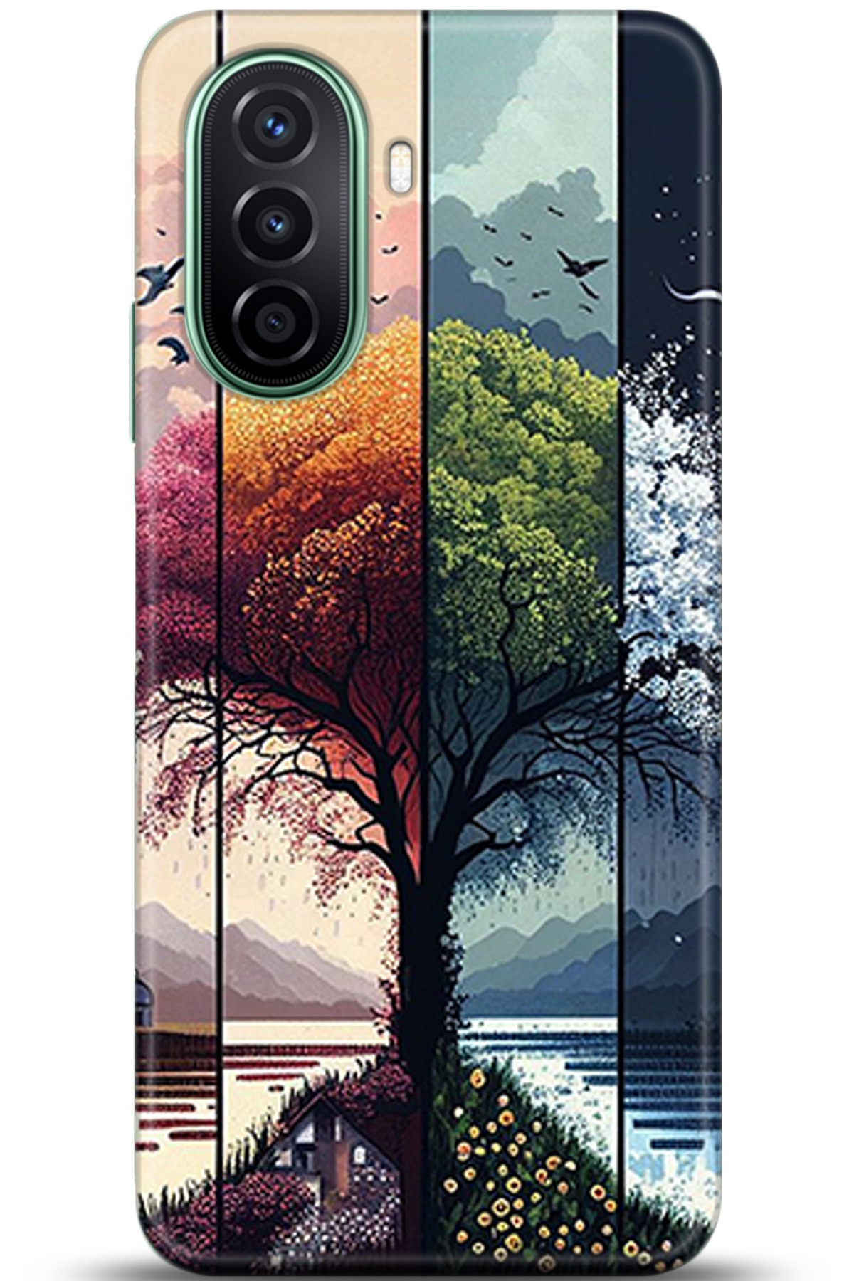 Huawei Nova Y70 Uyumlu Kılıf HD Baskılı Kılıf - Followed Institution 5369