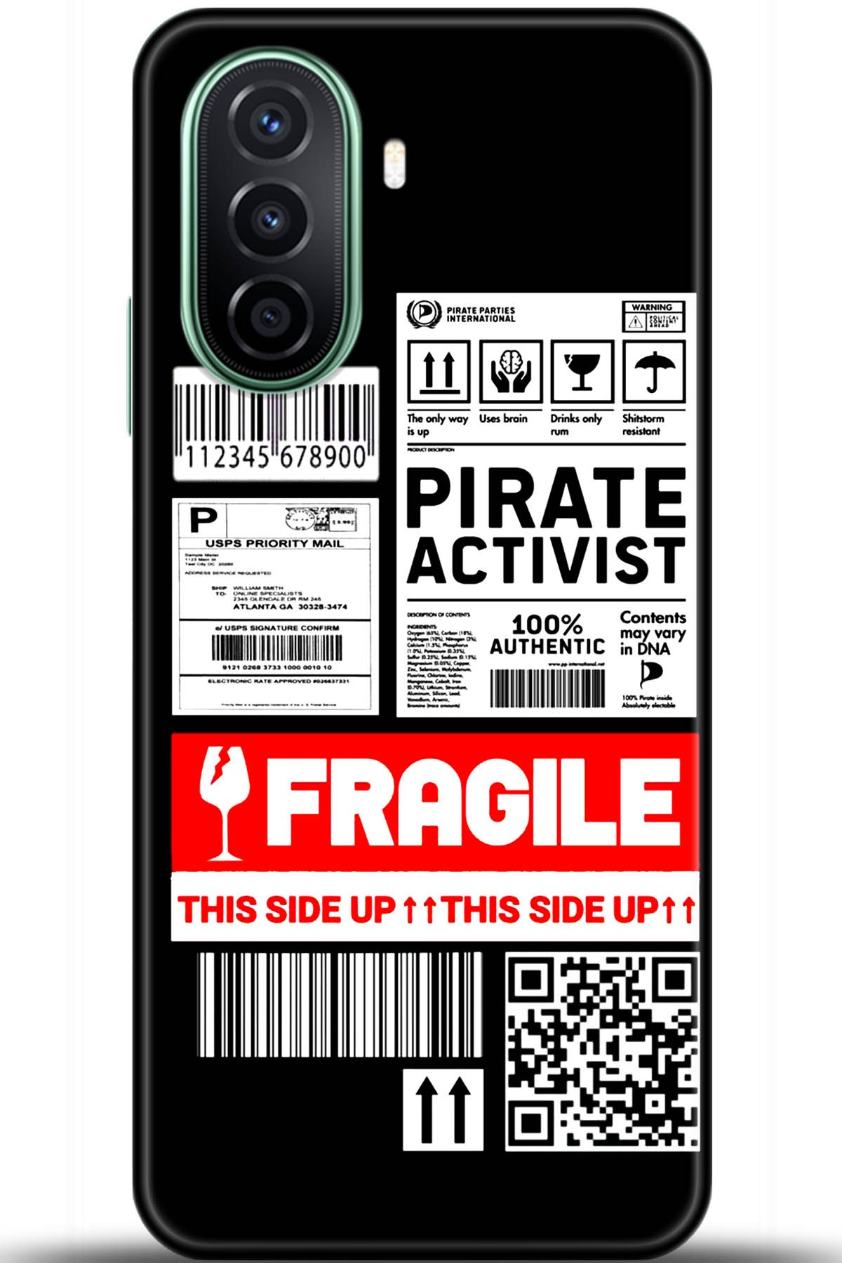 Huawei Nova Y70 Uyumlu Kılıf HD Baskılı Kılıf - Followed Institution 5447