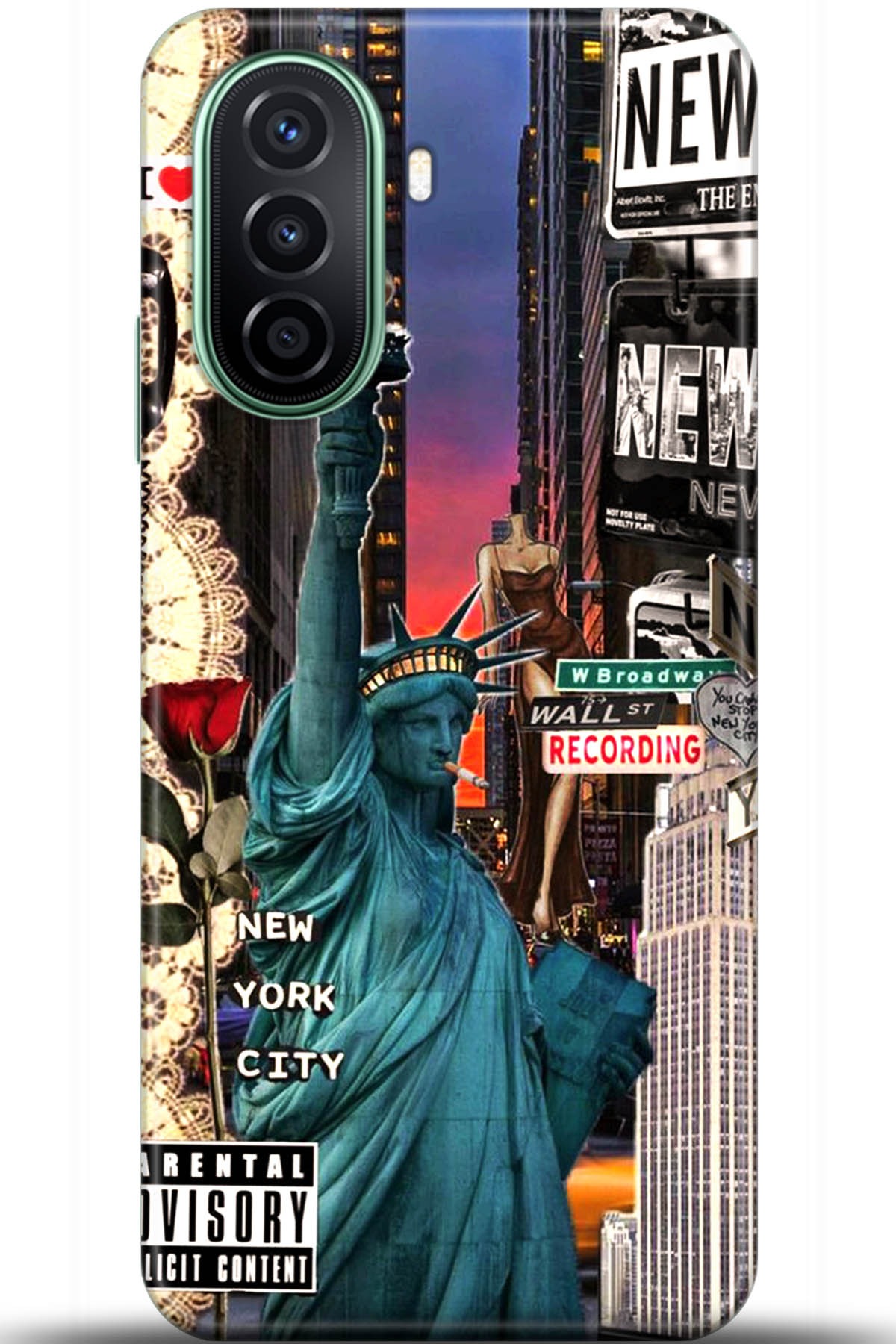 Huawei Nova Y70 Uyumlu Kılıf HD Baskılı Kılıf - Followed Institution 5618