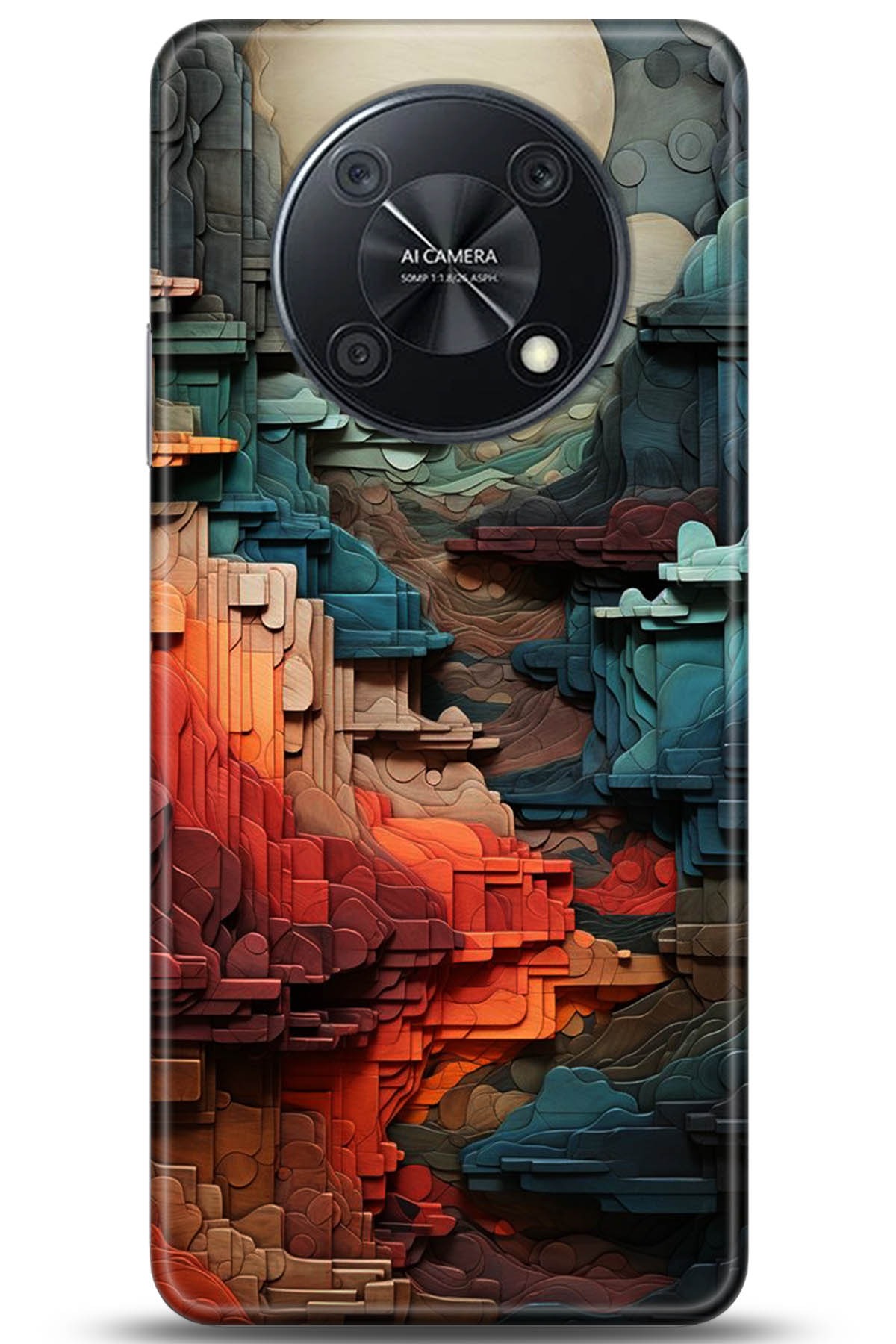 Huawei Nova Y90 Uyumlu Kılıf HD Baskılı Kılıf - Followed Institution 5218