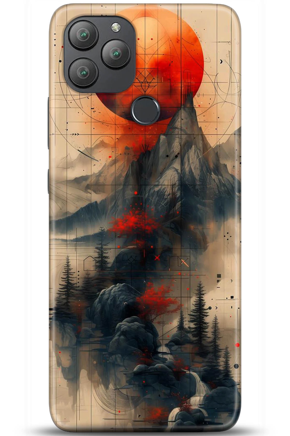 General Mobile GM 22 Uyumlu Kılıf HD Baskılı Kılıf - Followed Institution 5244