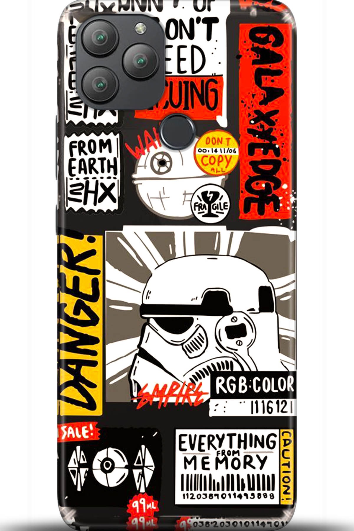 General Mobile GM 22 Uyumlu Kılıf HD Baskılı Kılıf - Followed Institution 5555