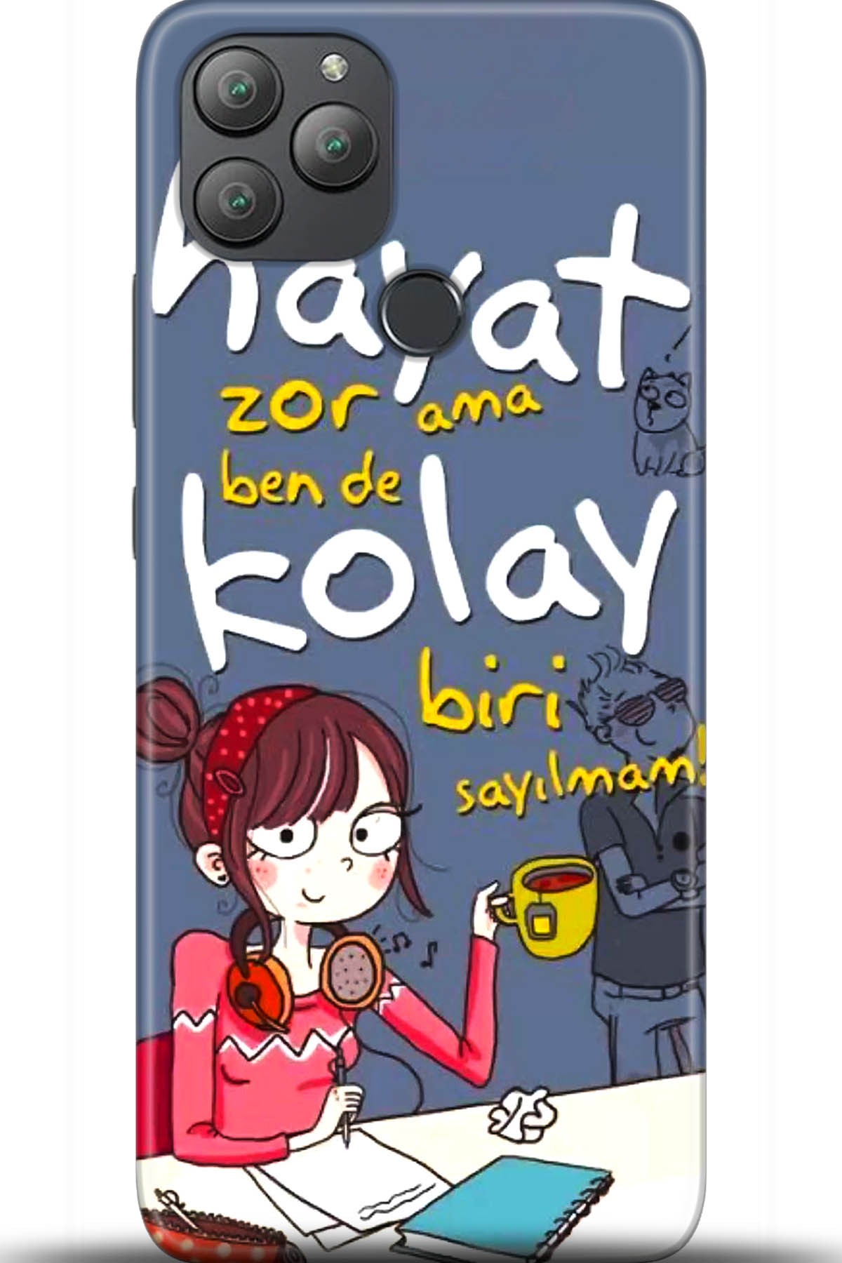 General Mobile GM 22 Uyumlu Kılıf HD Baskılı Kılıf - Followed Institution 5686