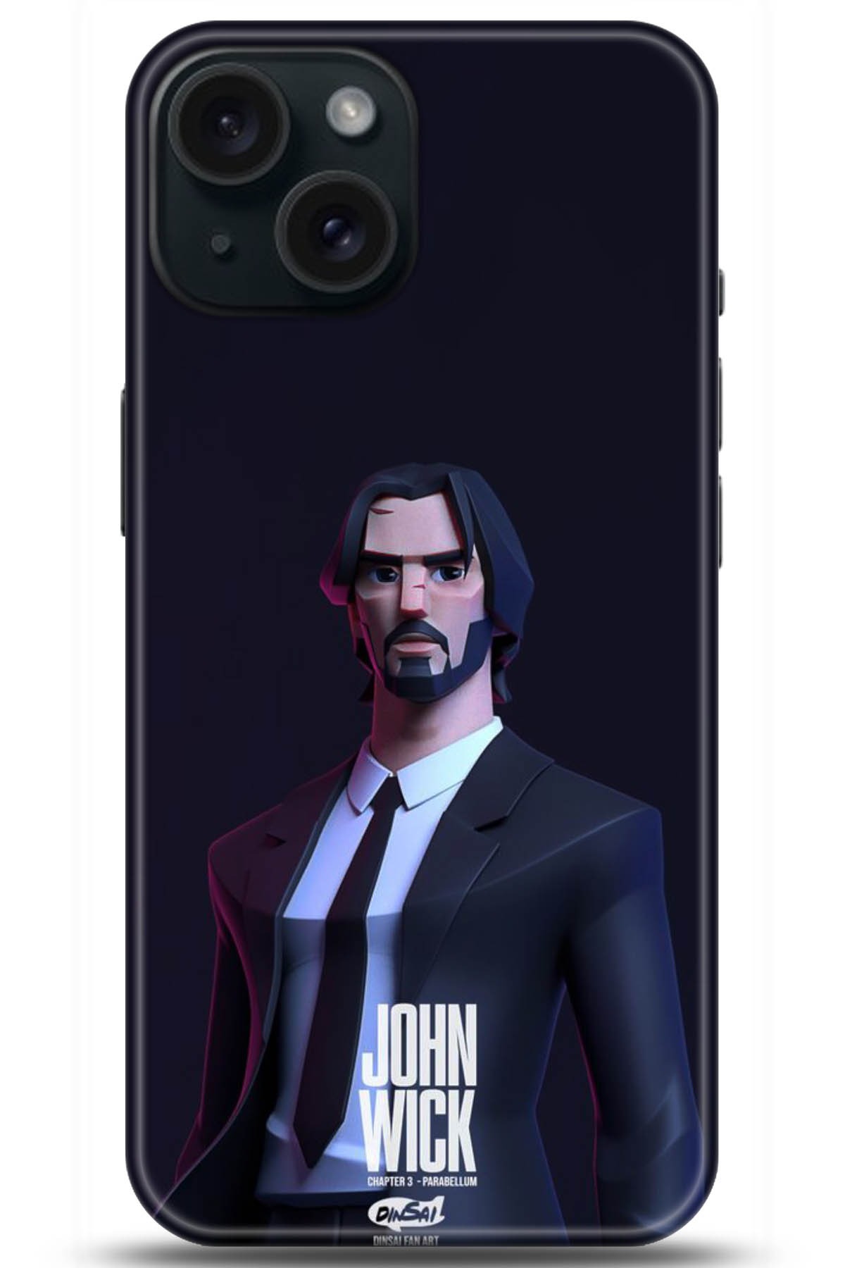 Apple iPhone 15 Uyumlu Kılıf HD Baskılı Kılıf - Followed Institution 5018